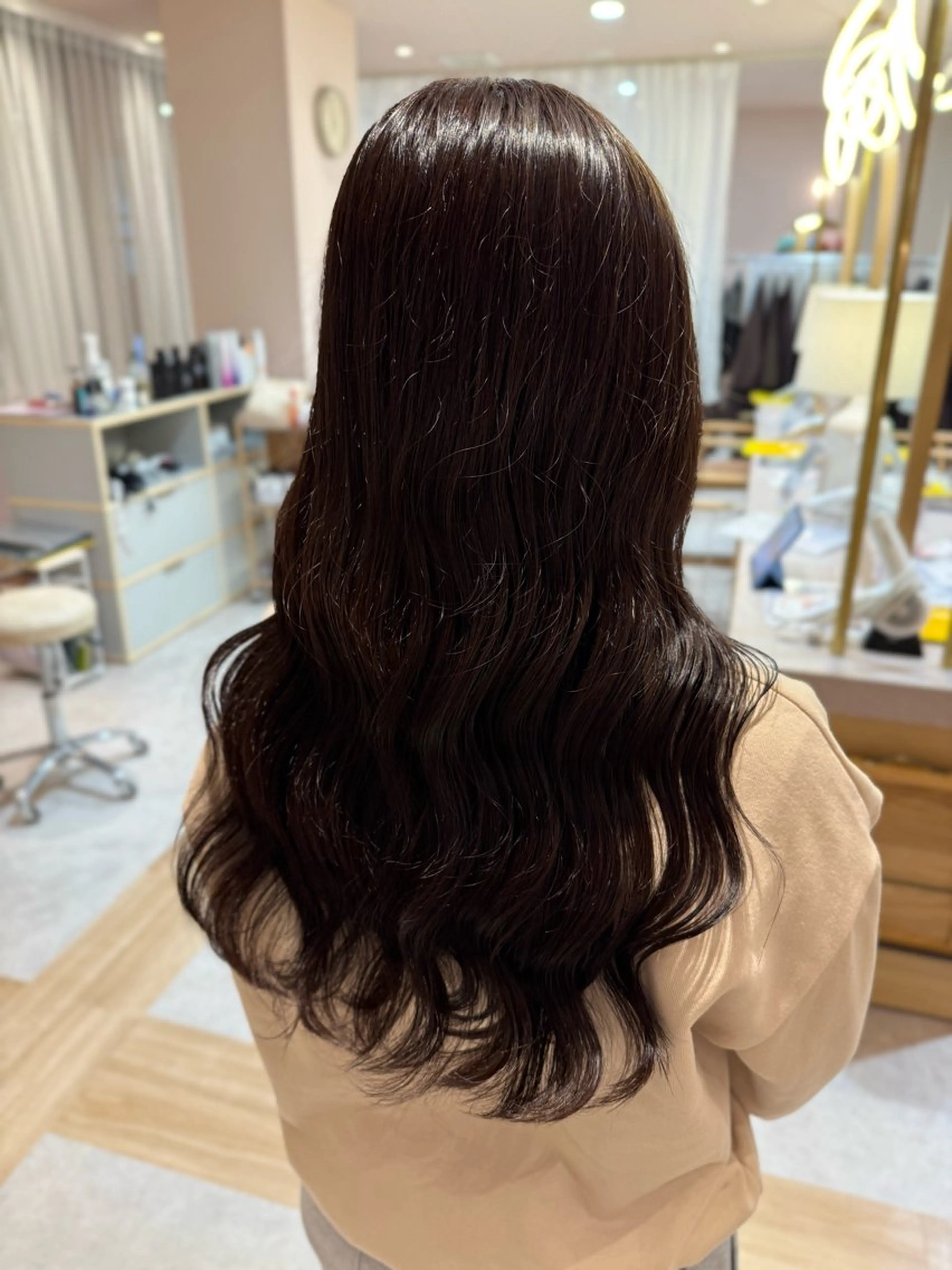 ロング カラー merc.🦋菱谷 はなのヘアスタイル