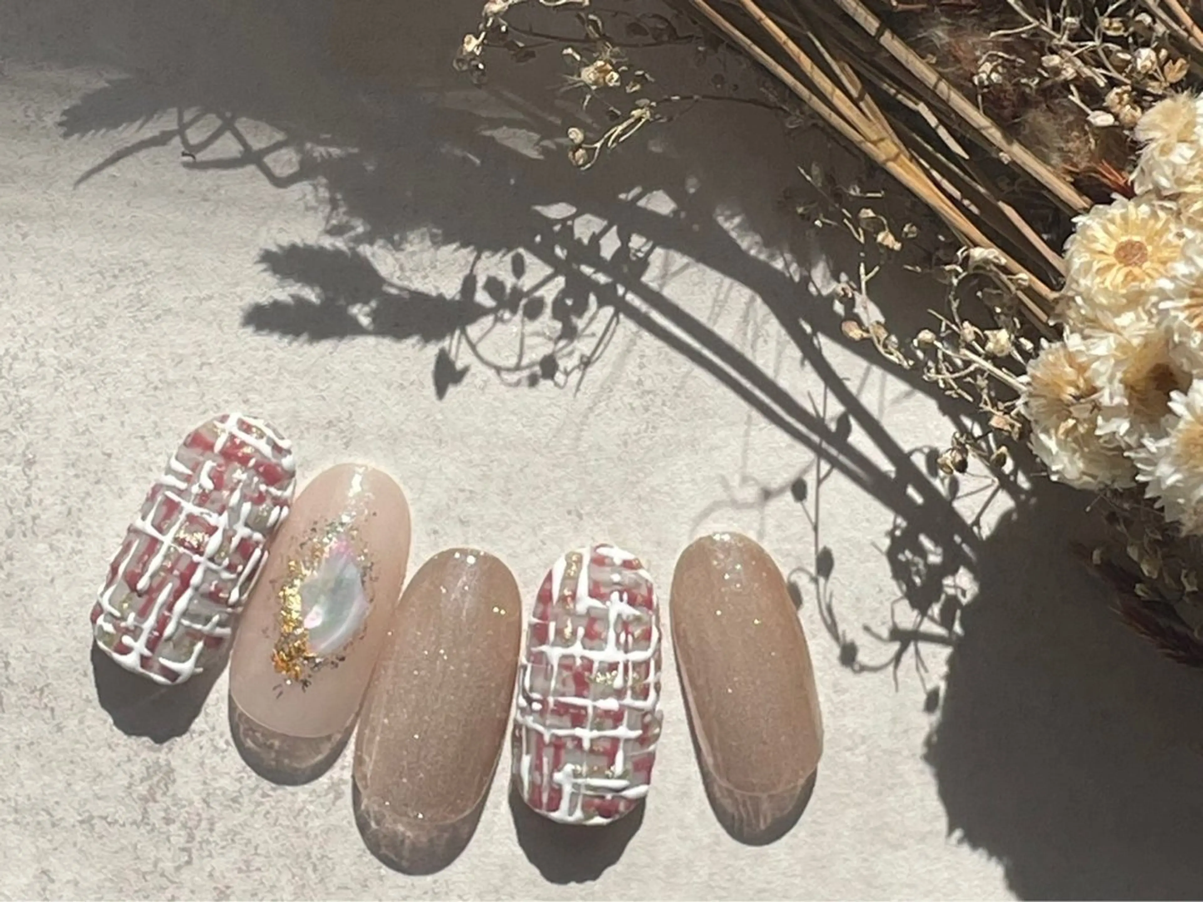 ネイル ジェルネイル 韓国ネイル メンズネイル パラジェル kiki nail たまプラーザのネイルデザイン