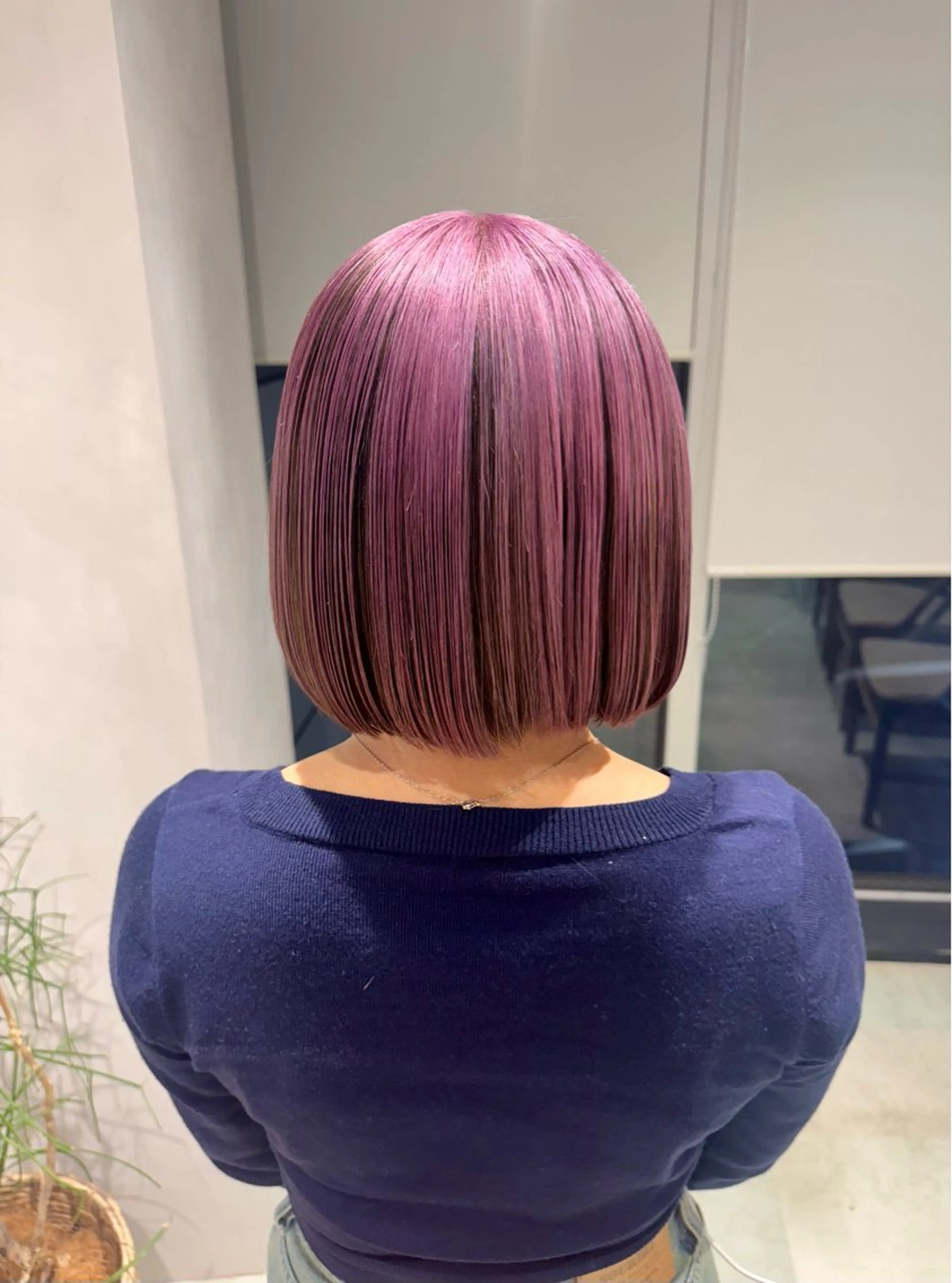 カラー ボブ カット ヘアカラー トリートメント 透明感カラー✨艶髪 制作🌱山根あゆみのヘアスタイル