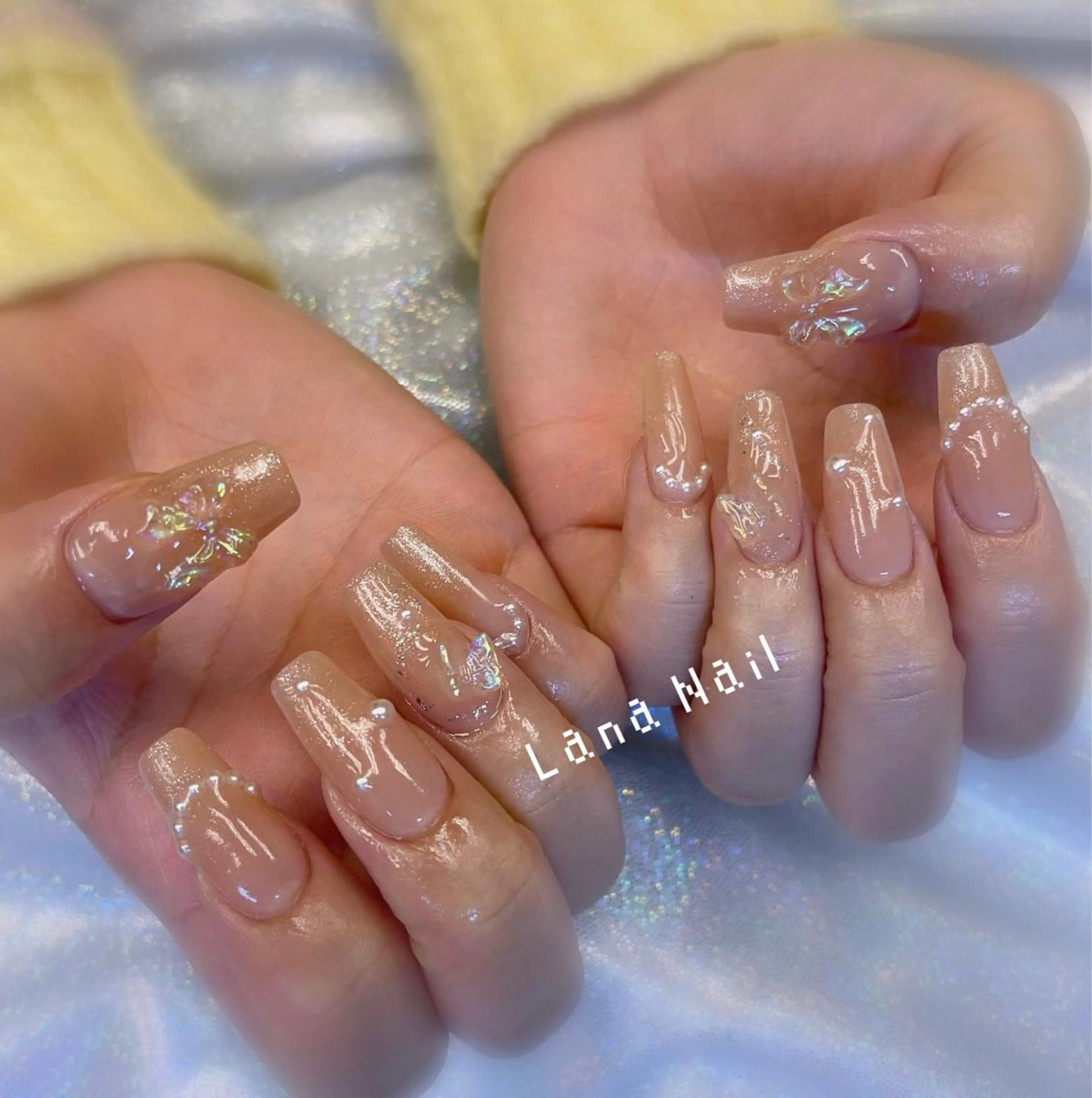 ネイル スカルプネイル Lana Nailのネイルデザイン
