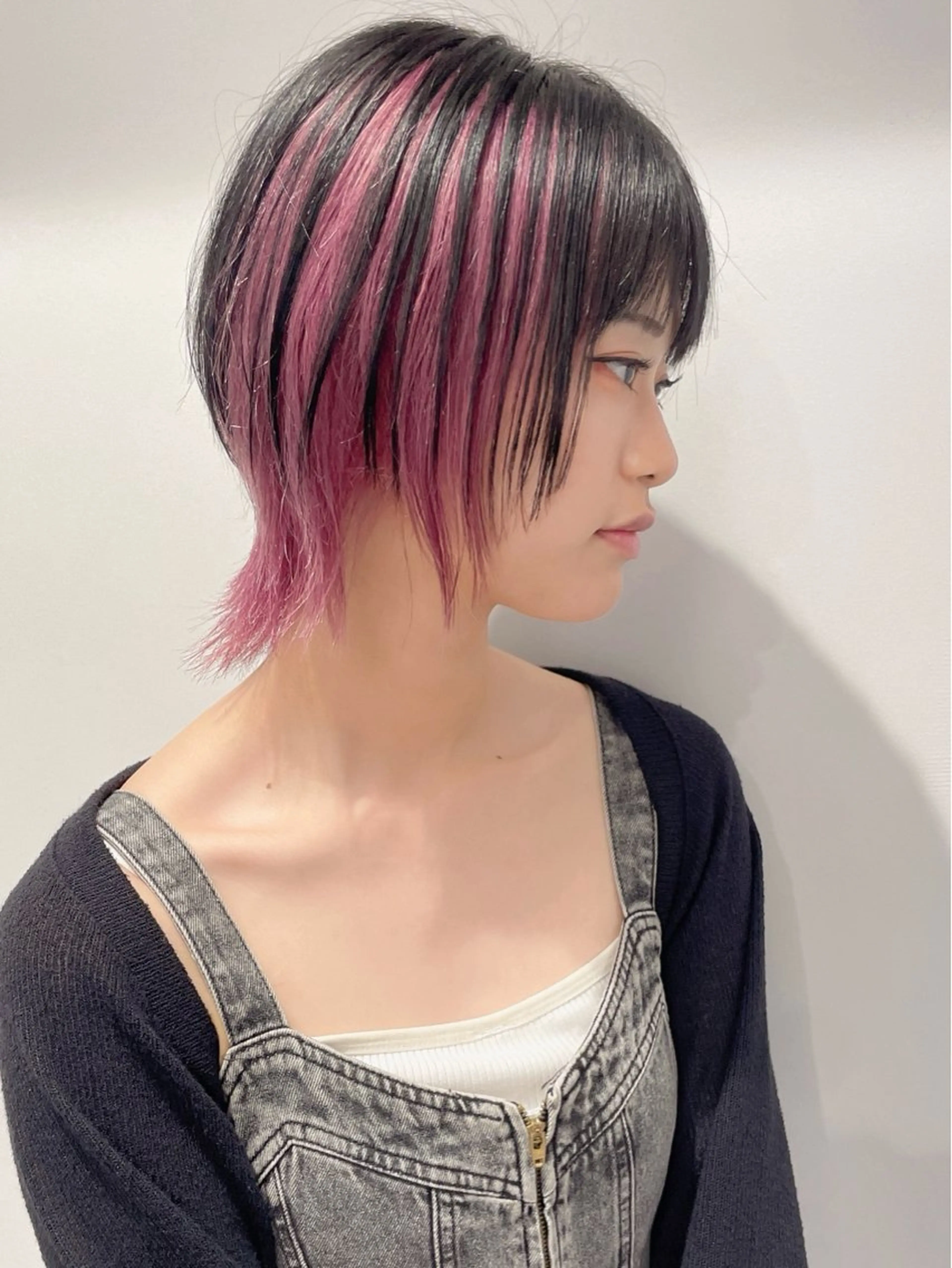 ミディアム カラー 髪質改善縮毛矯正 ◽️河野泰貴のヘアスタイル