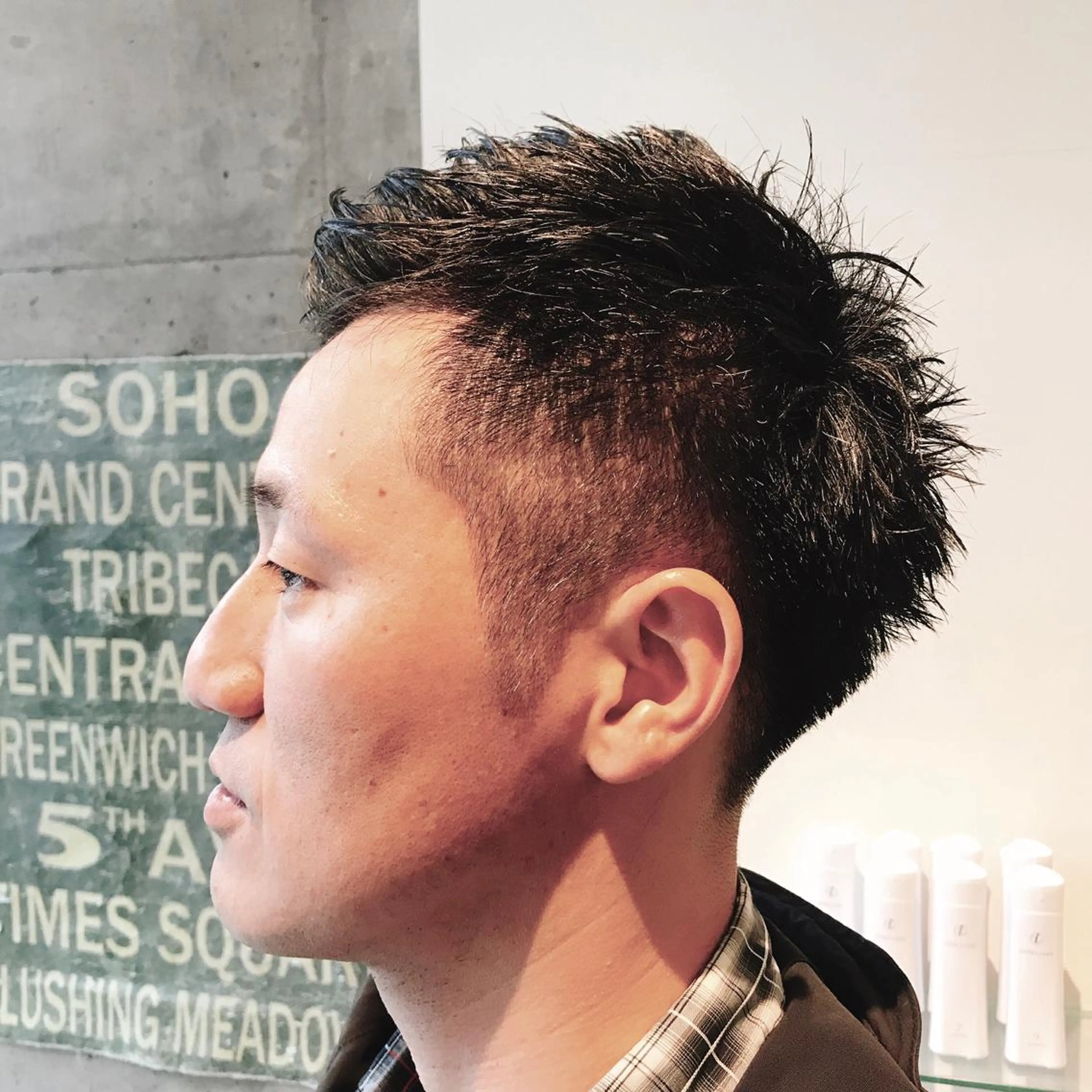ショート メンズ 刈り上げ KEN KENのヘアスタイル