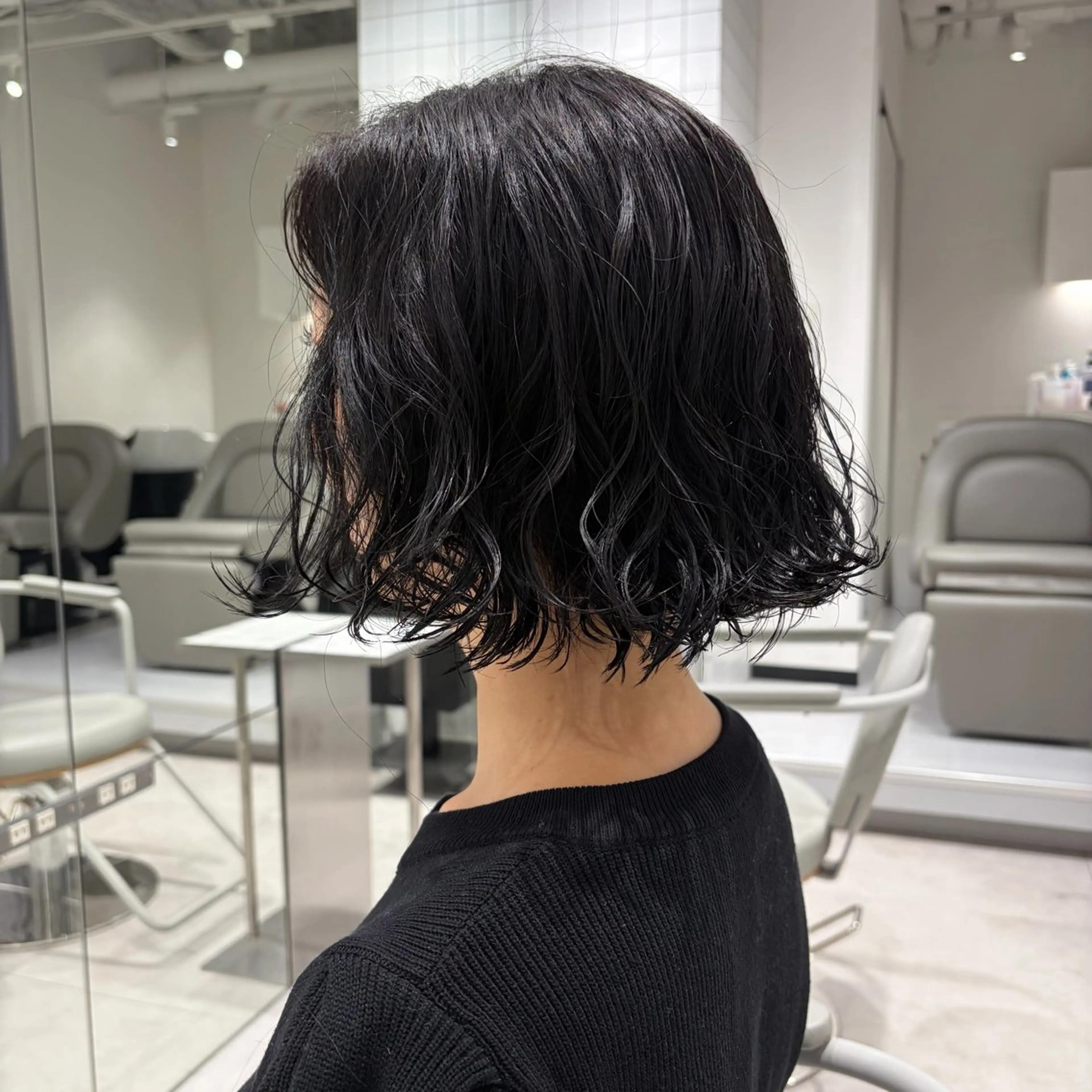 ショート パーマ HARUHI 銀座 美容師౨ৎ⋆˚のヘアスタイル