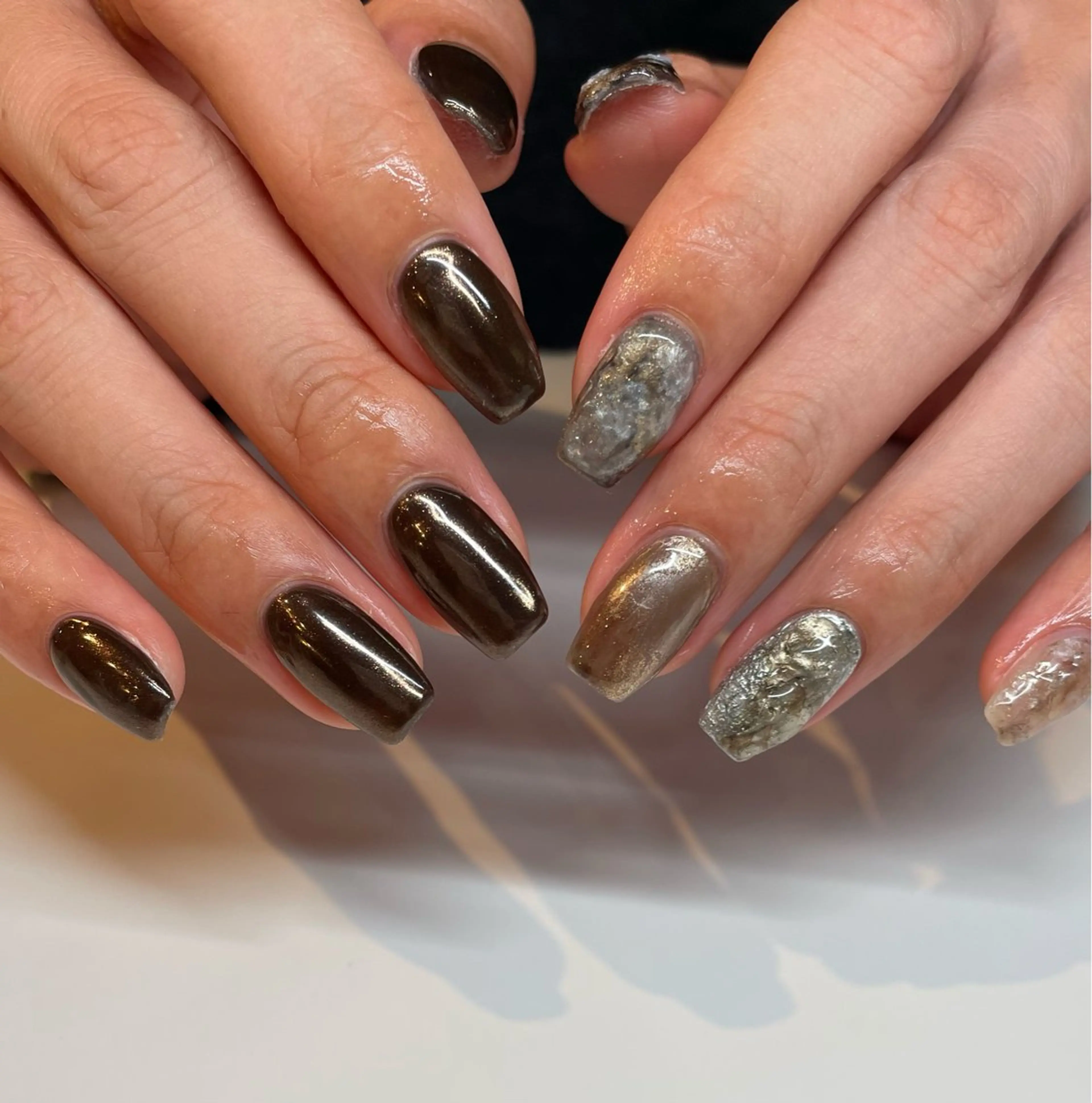 ネイル ニュアンスネイル Manon Yuiのネイルデザイン