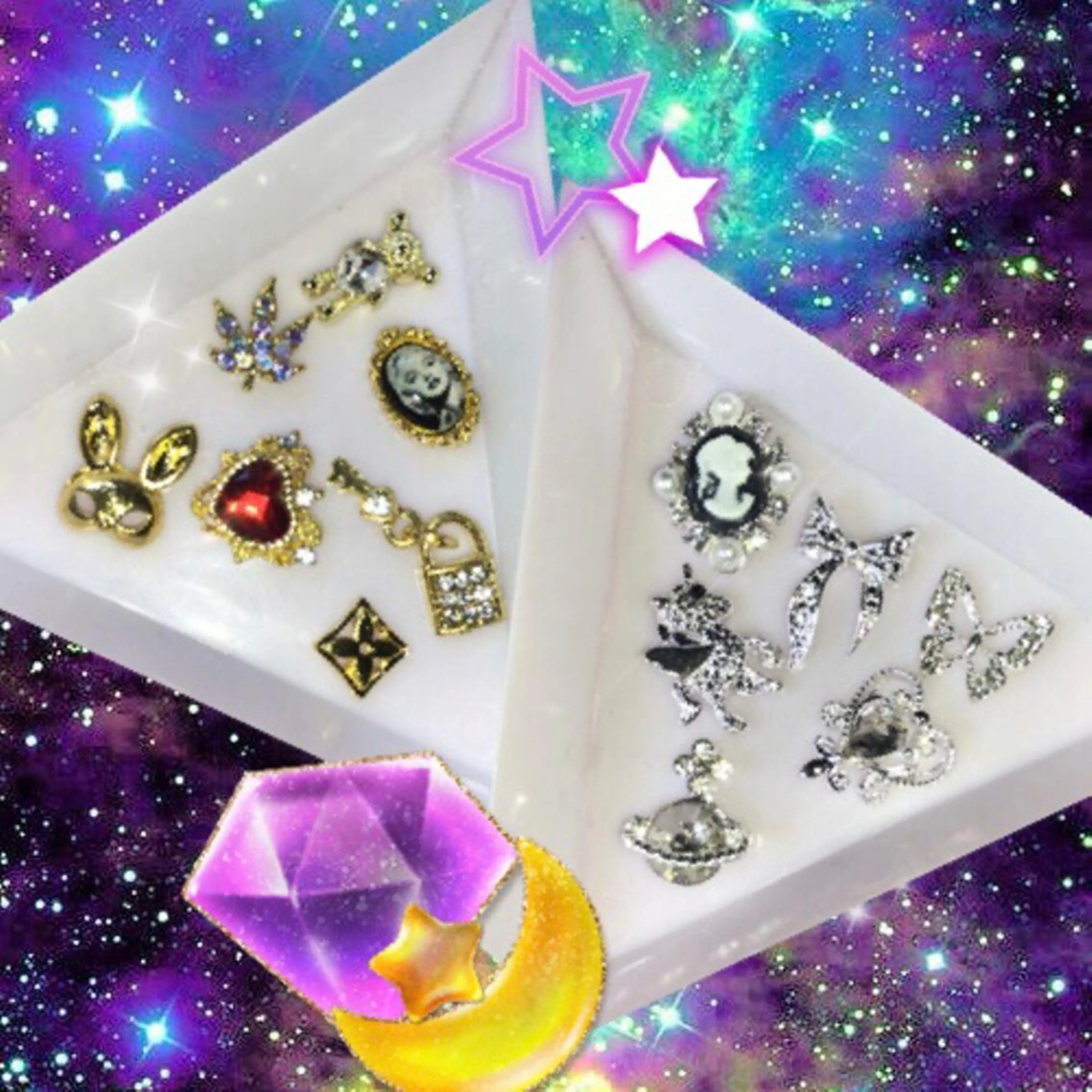 ネイル キラキラネイル シンプルネイル ハンドネイル 【Yappy🌈】 💖P-tanaのネイルデザイン