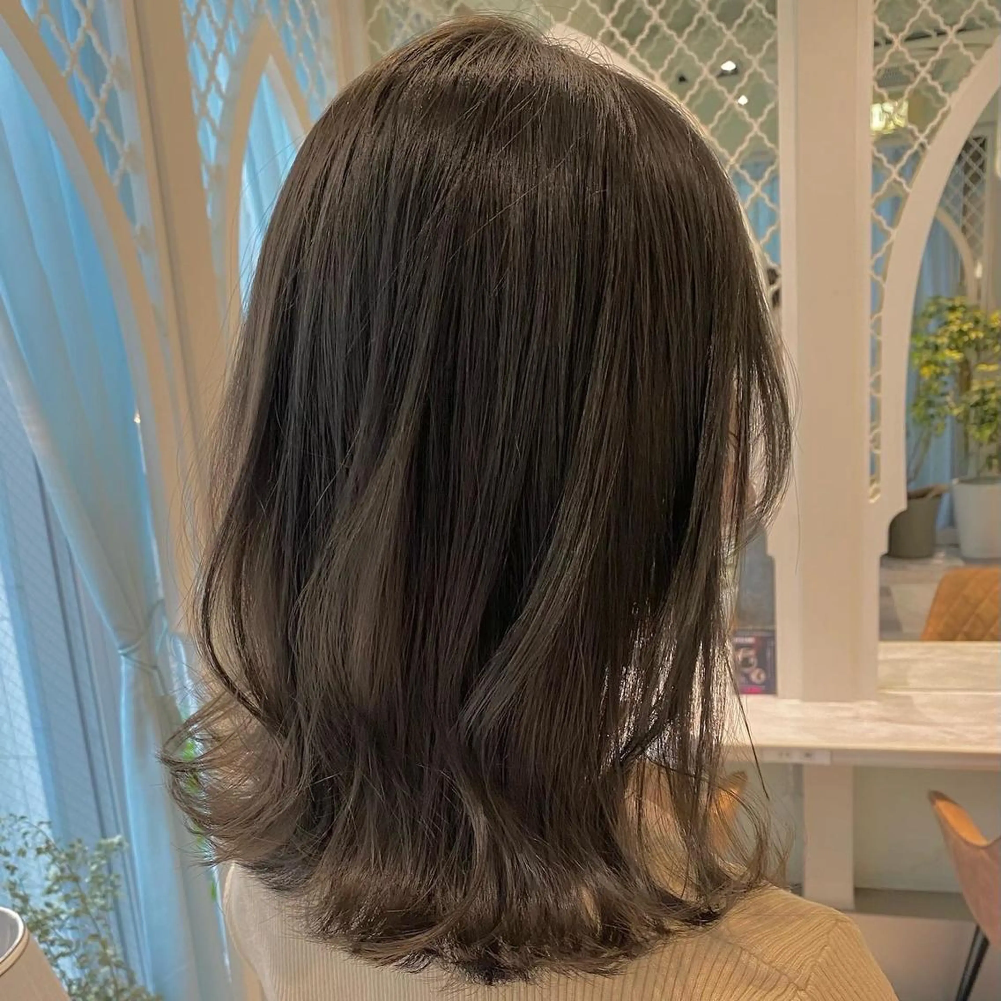 カラー カット ヘアカラー トリートメント 艶カラー/ボブ /似合わせ/田口愛那のヘアスタイル