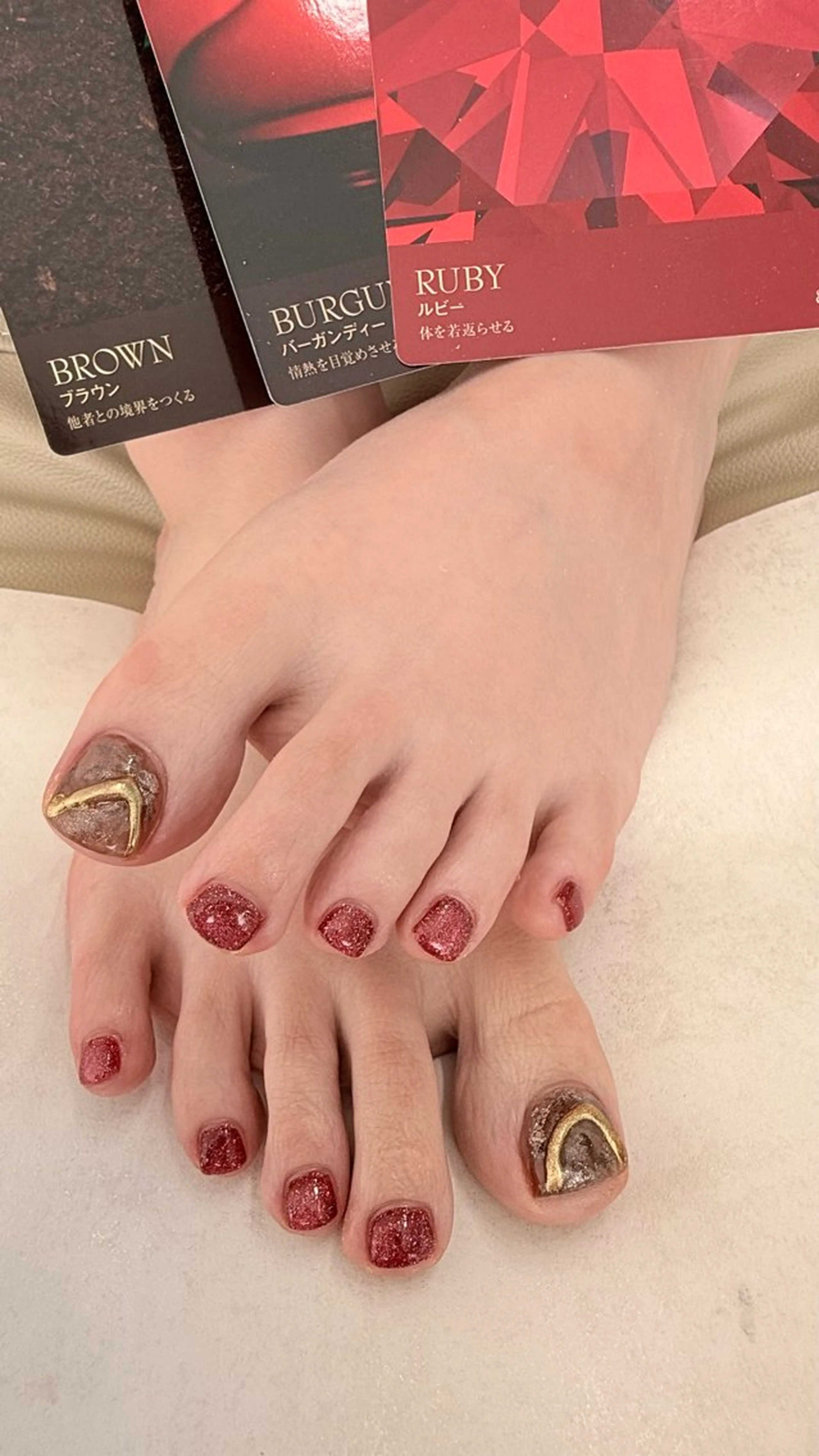 ネイル フットネイル ricco amiのネイルデザイン