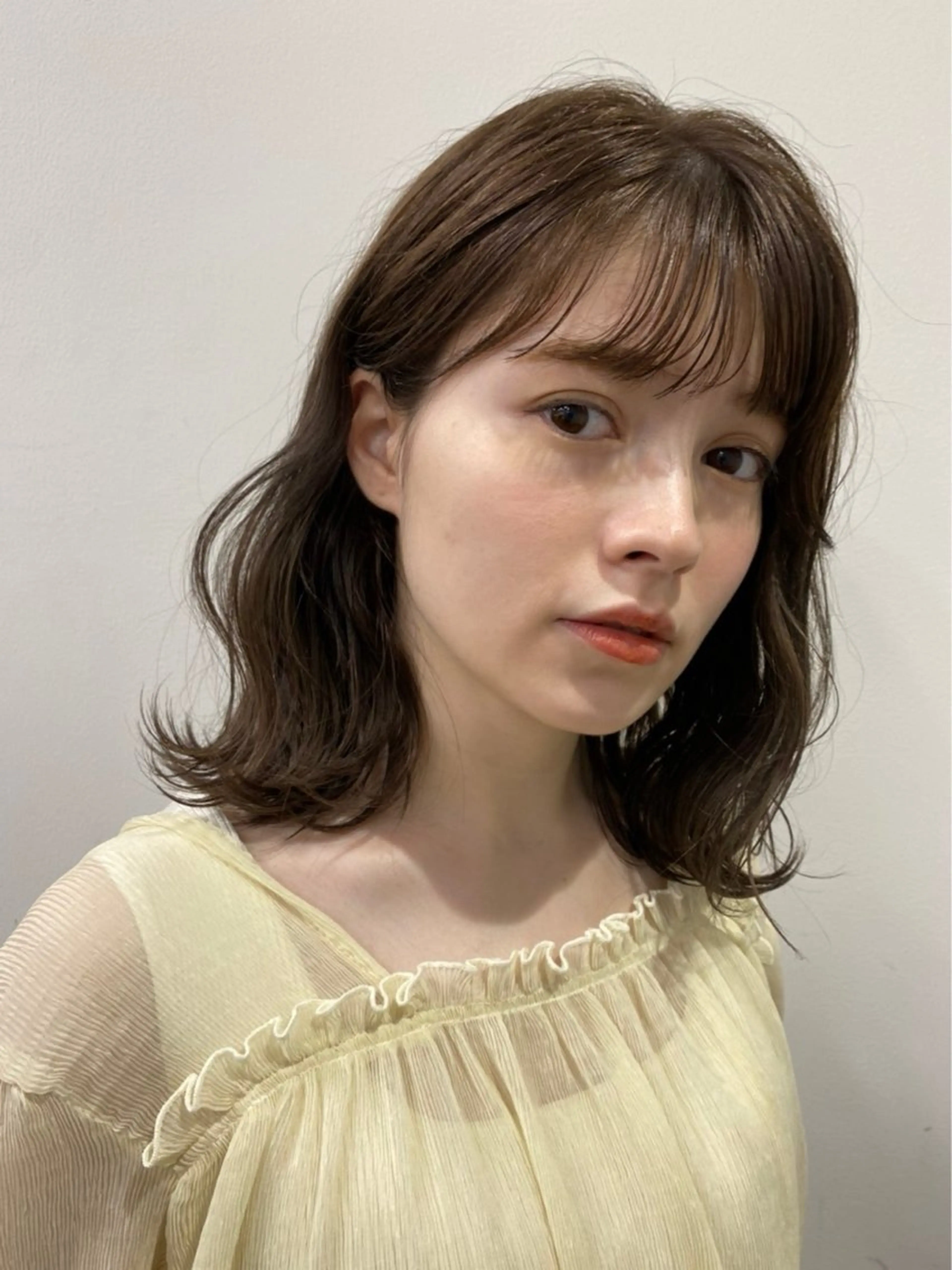 🌟【伸びてきた方にオススメ】カット+リタッチカラー+1stepTr¥12,100→¥9,900💇♀️の写真