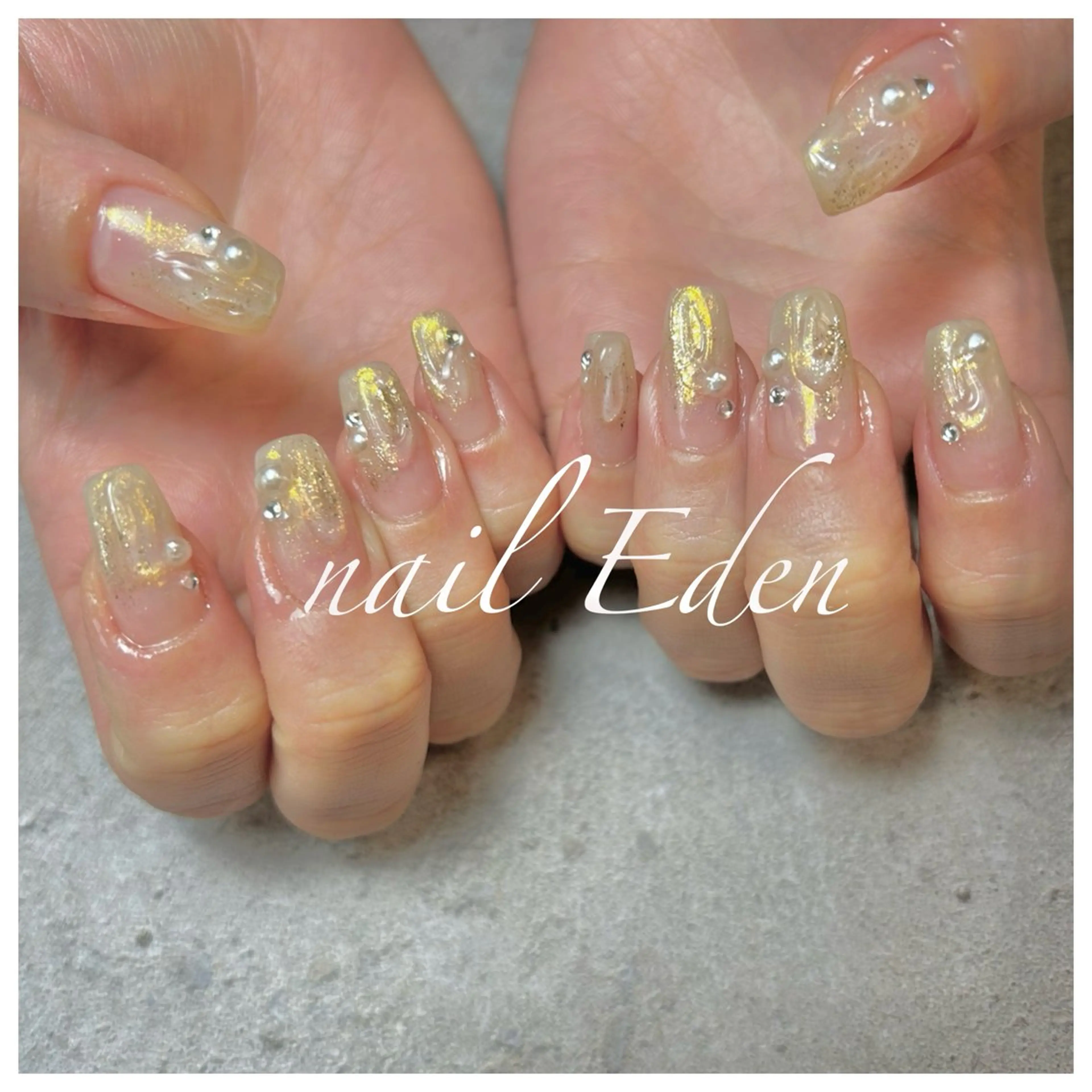 ネイル 持ち込み Eden ♾️のネイルデザイン