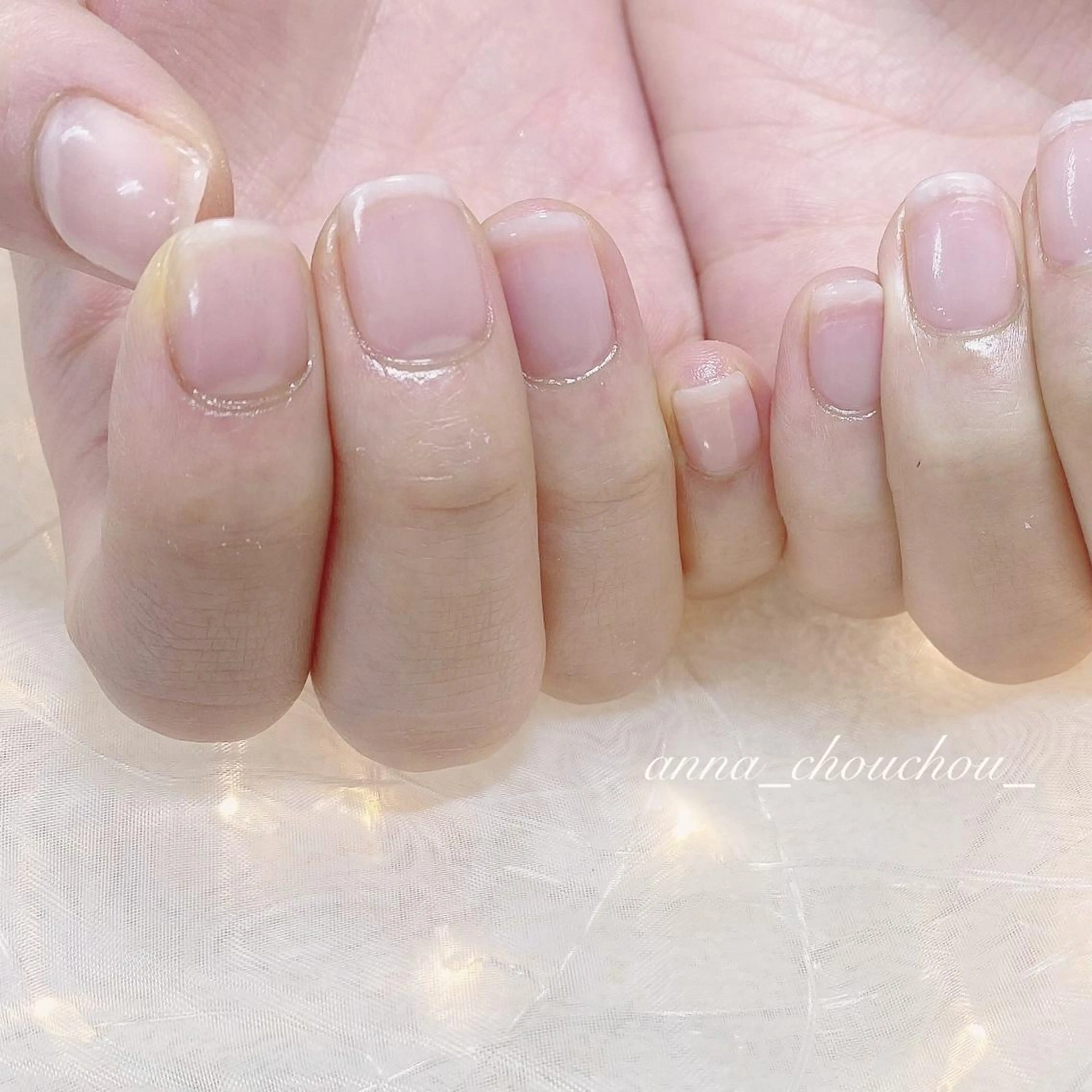 ネイル ワンカラーネイル ハンドネイル Anna Sano⭐️のネイルデザイン