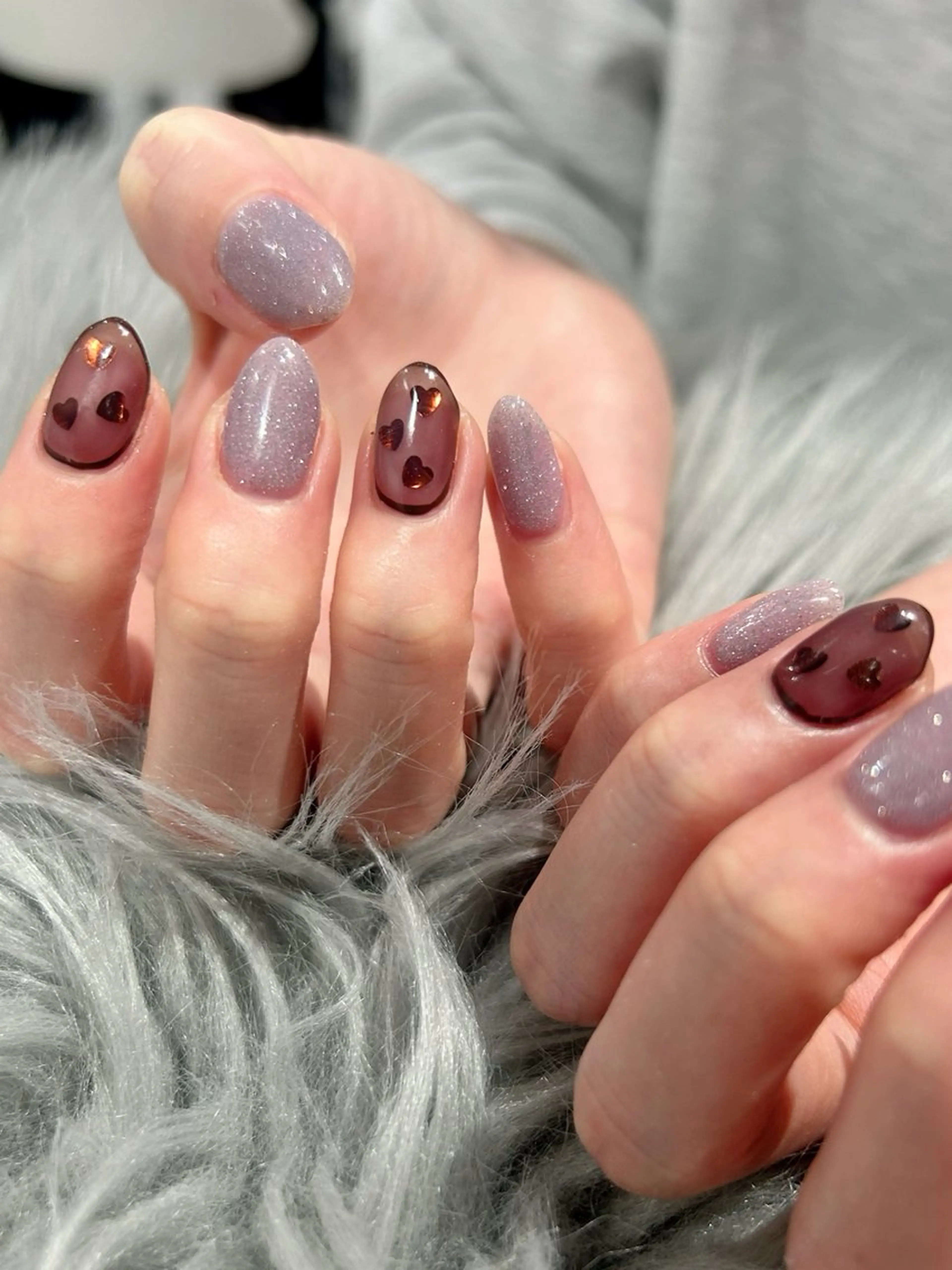 ネイル はあとねいる筑紫口店 Hitomiのネイルデザイン