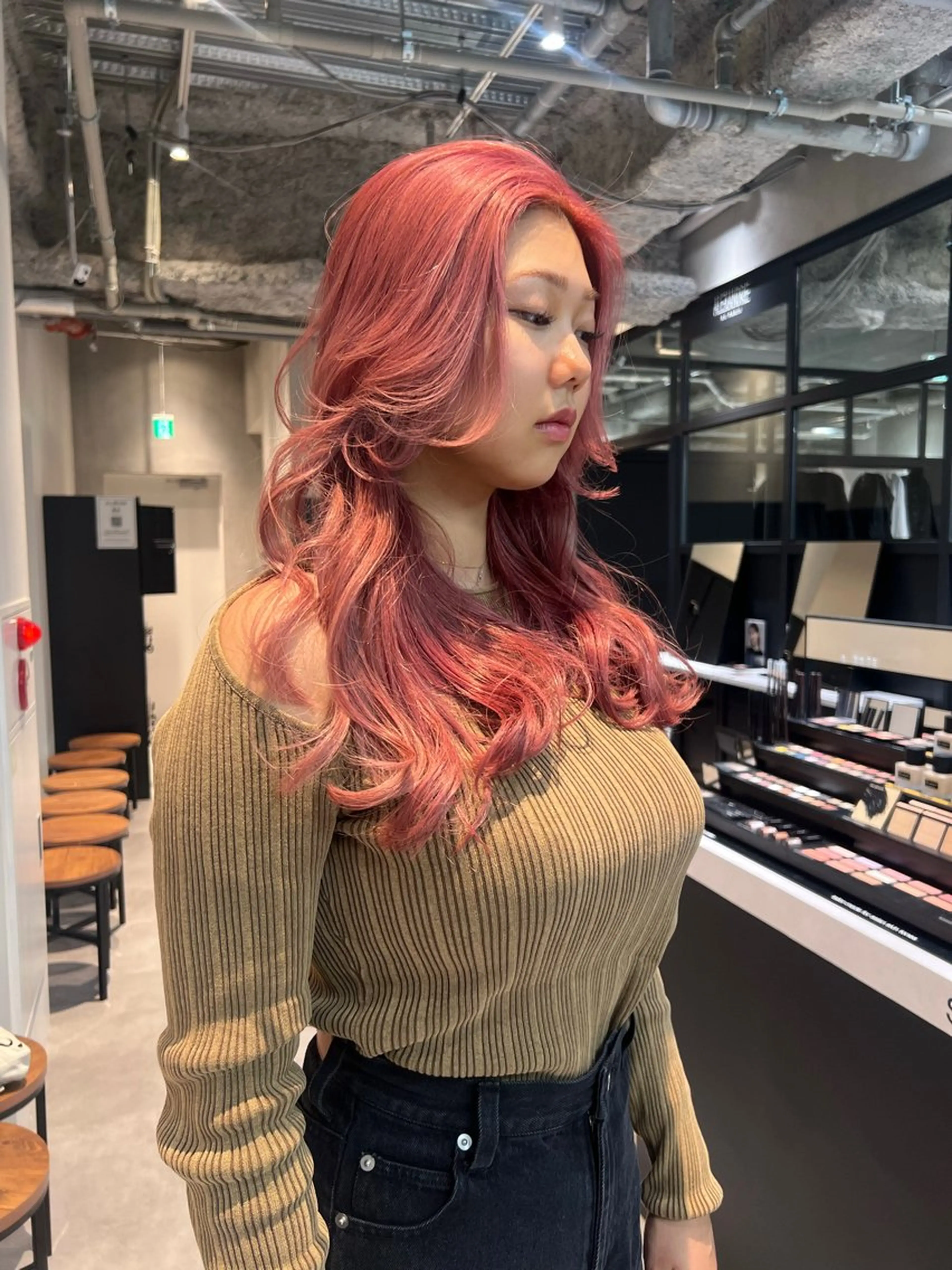 ロング カット ヘアカラー トリートメント プチプラで可愛く☆ 髪質改善 こうきのヘアスタイル