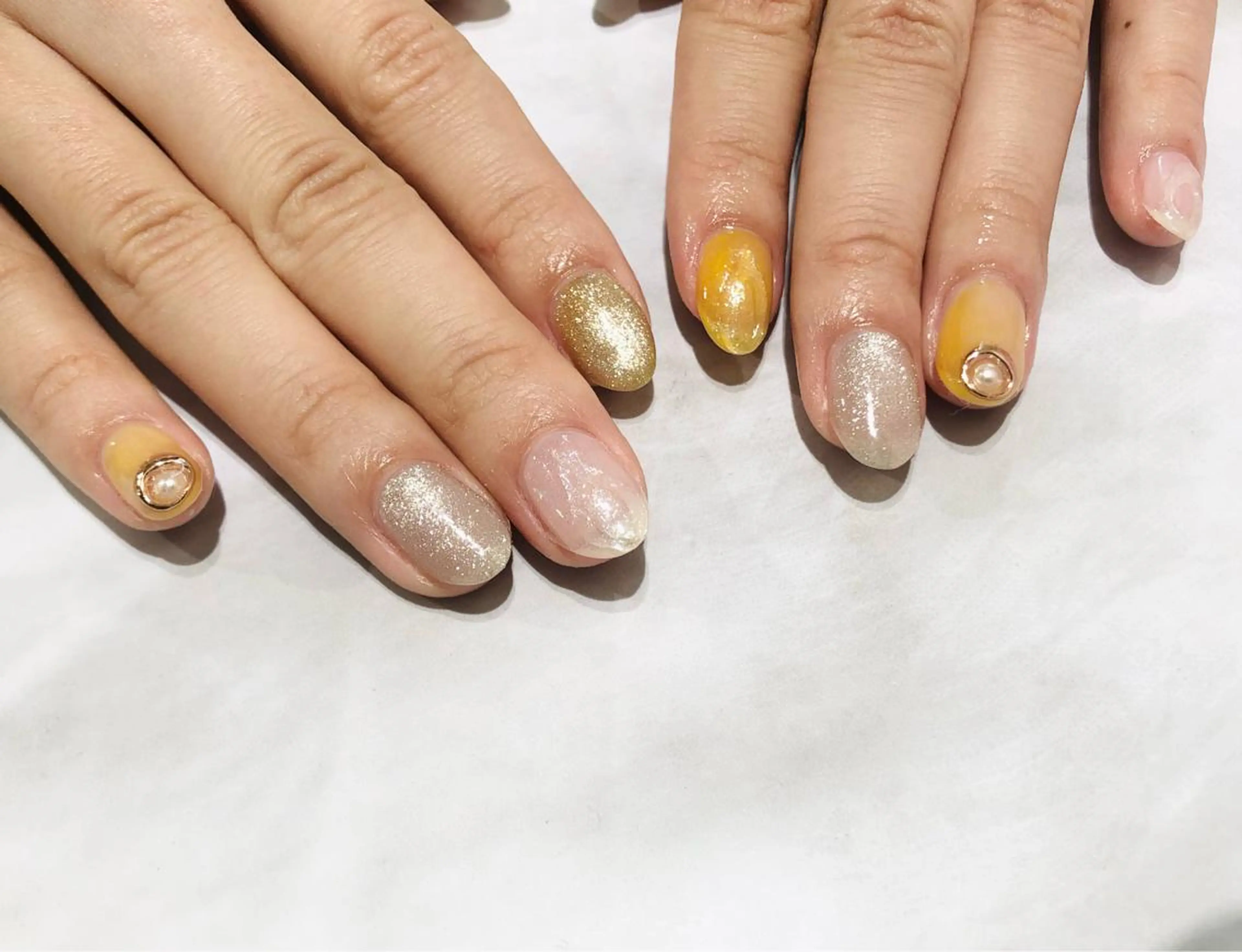 ネイル 舞田 苑香のネイルデザイン