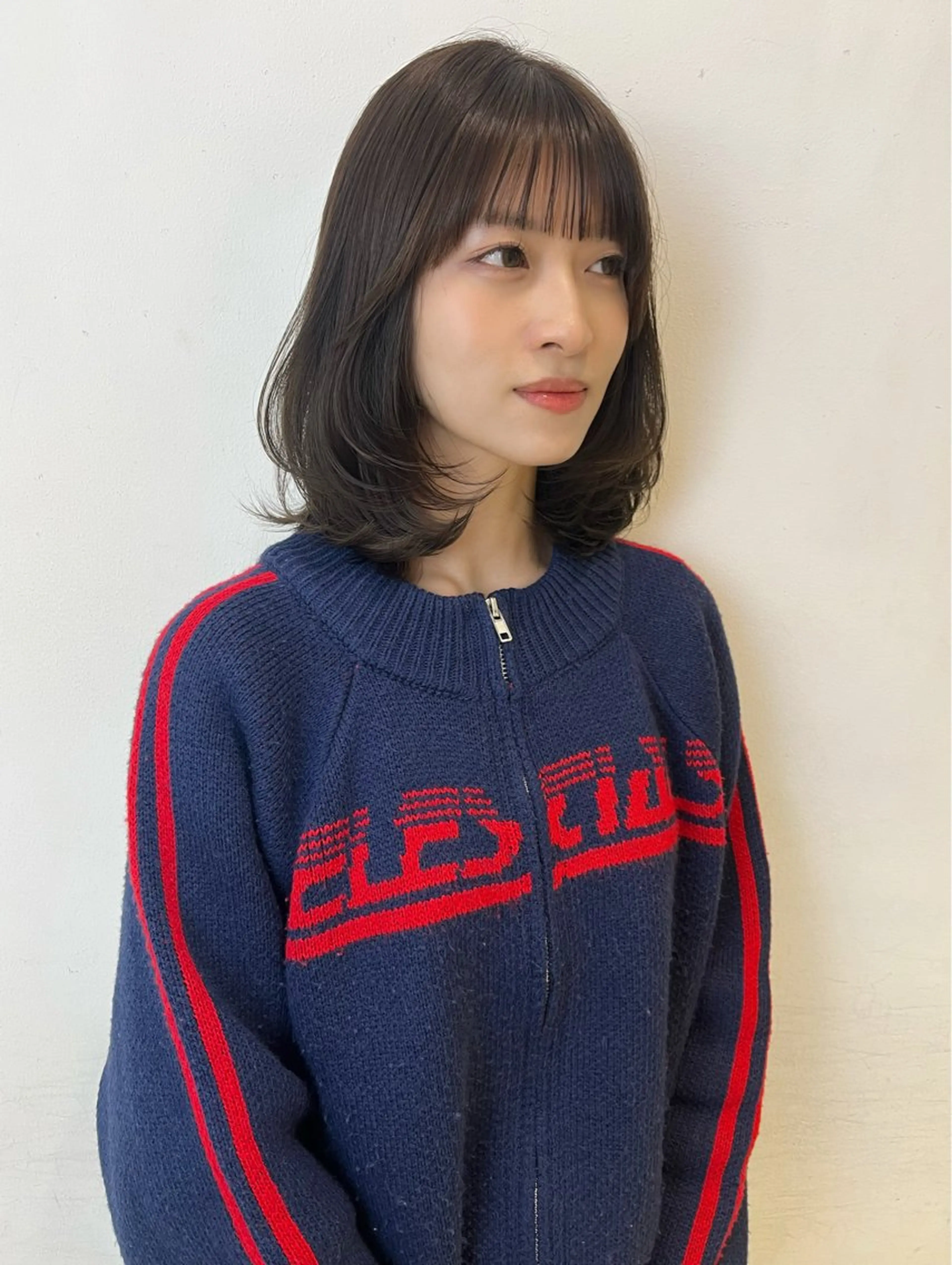 ミディアム 'AXIS 栄 Konomiのヘアスタイル