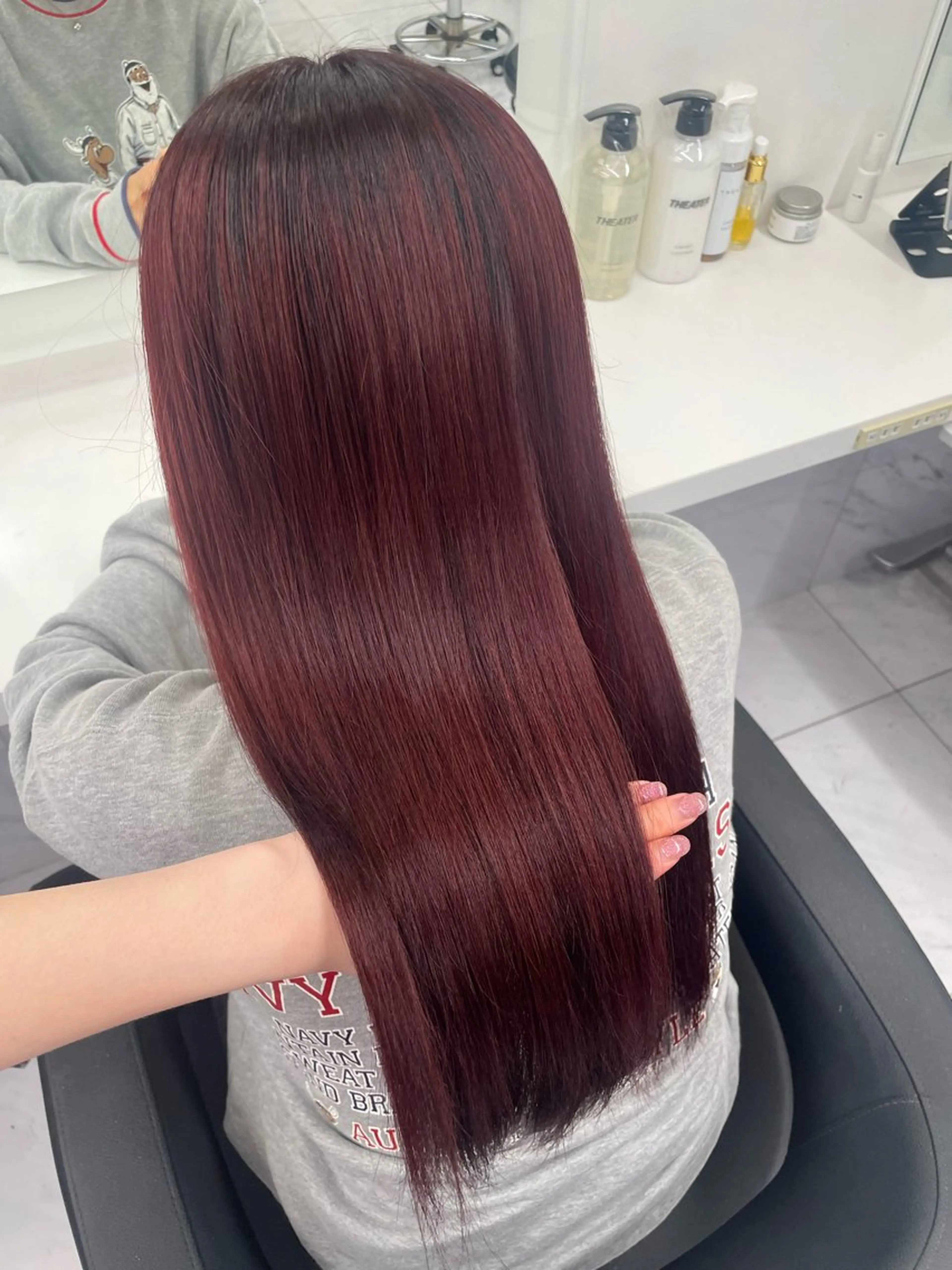 ロング カラー 🎀暖色/ラベンダー /paru🤍のヘアスタイル