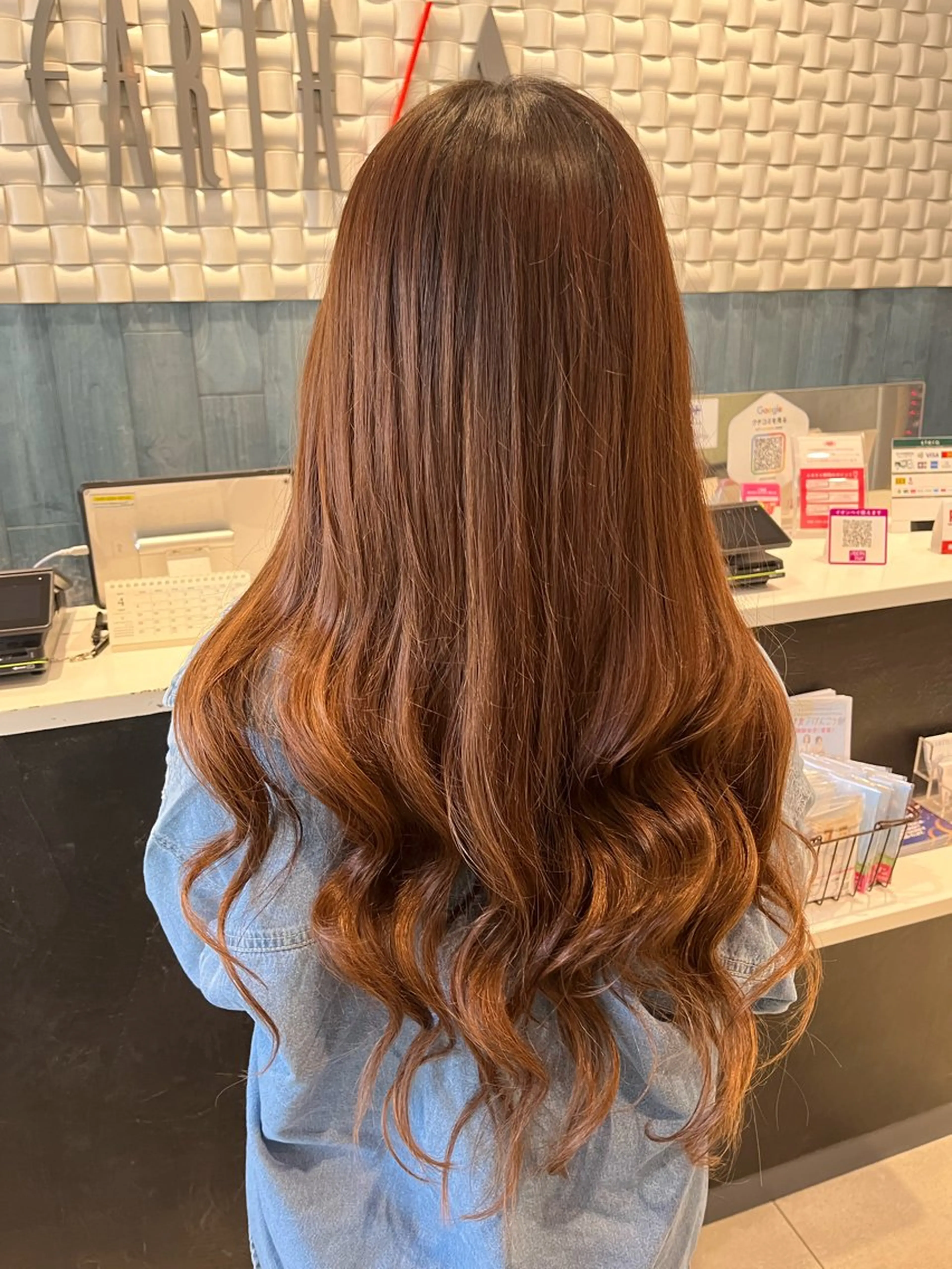 ロング カラー エクステ 立川/シールエクステ /みづきのヘアスタイル