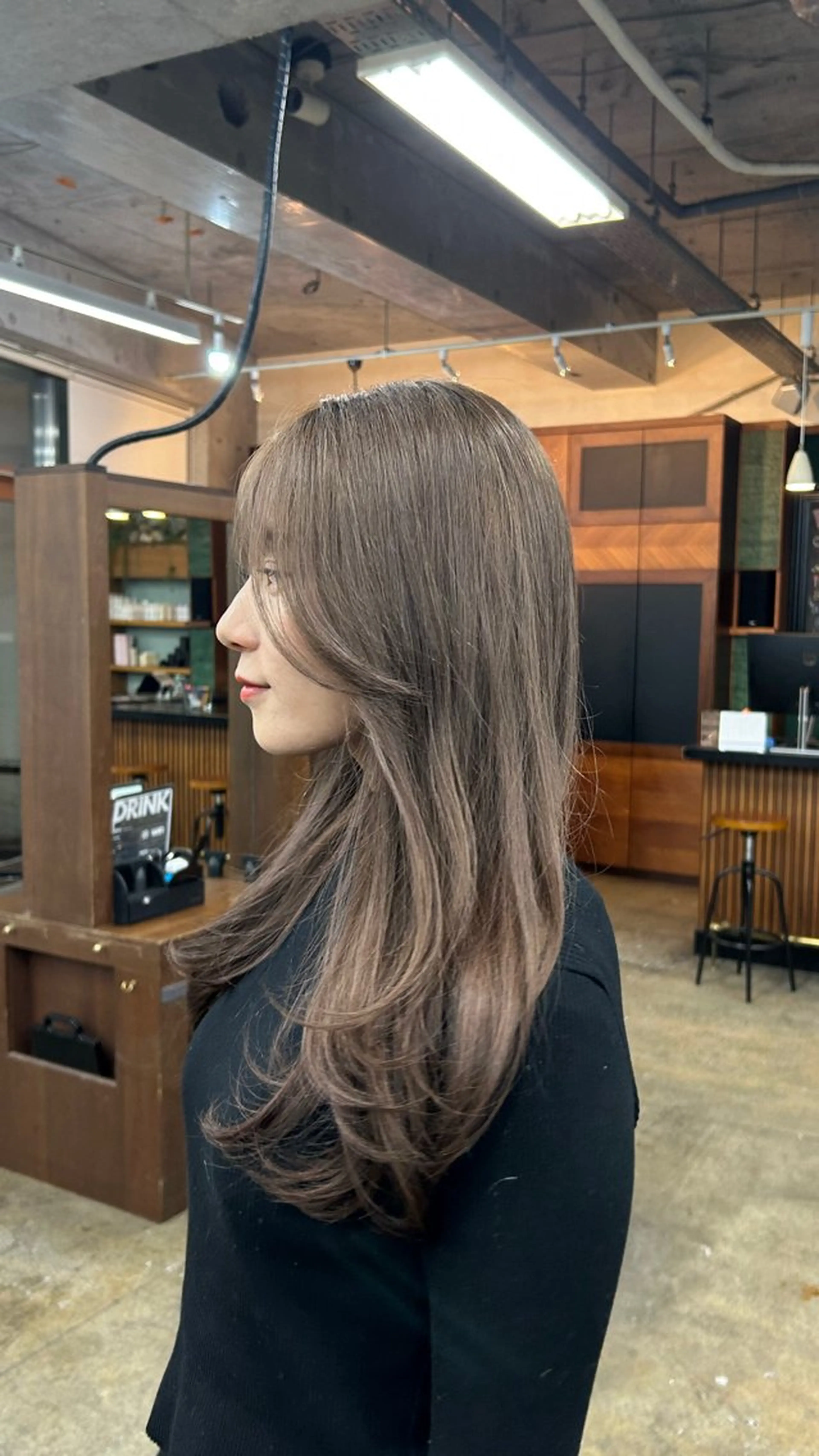 ロング カラー ヘアカラー akari 🩵のヘアスタイル