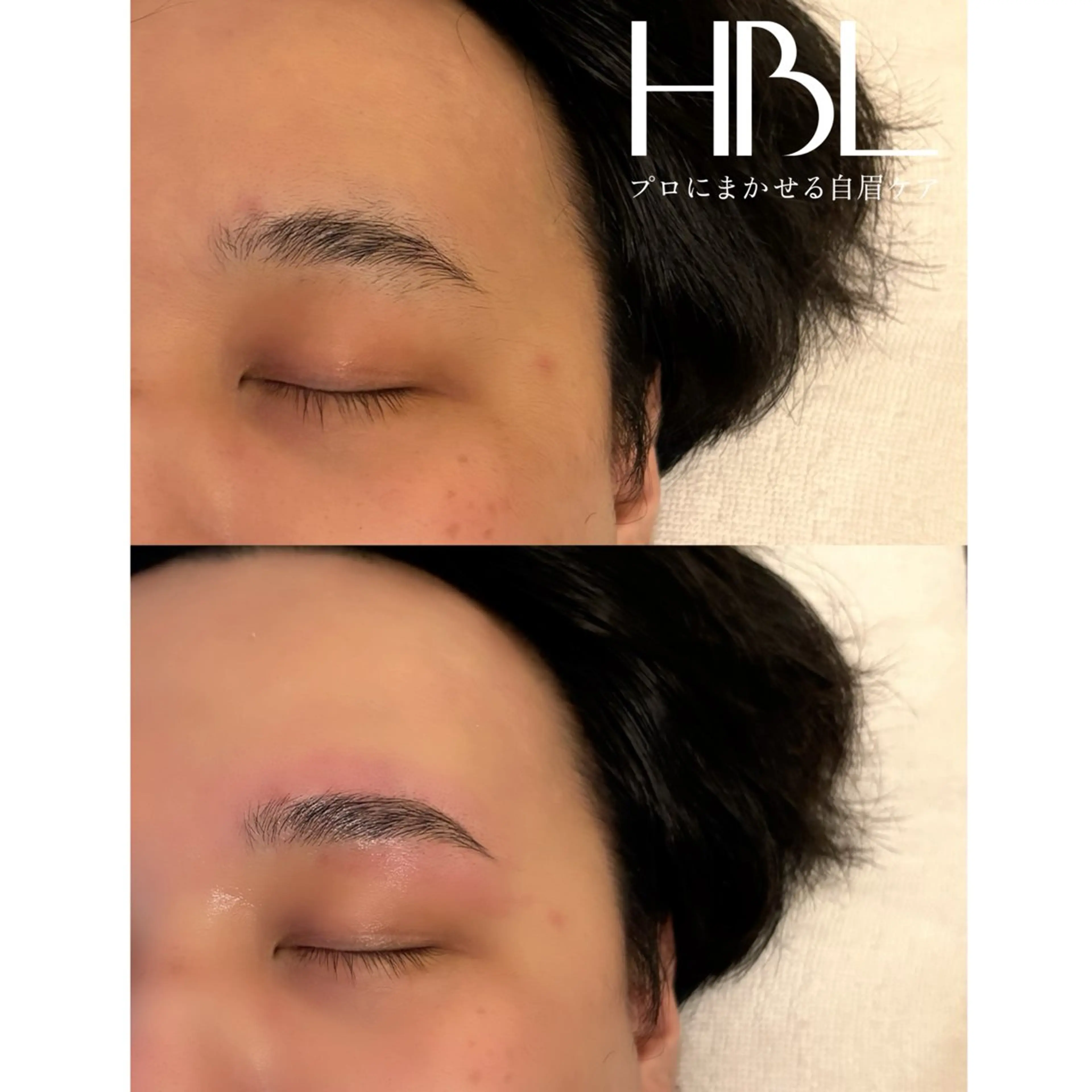 メンズ アイブロウ ハリウッドブロウリフト lymphsalon Jerryのエステ・リラクイメージ