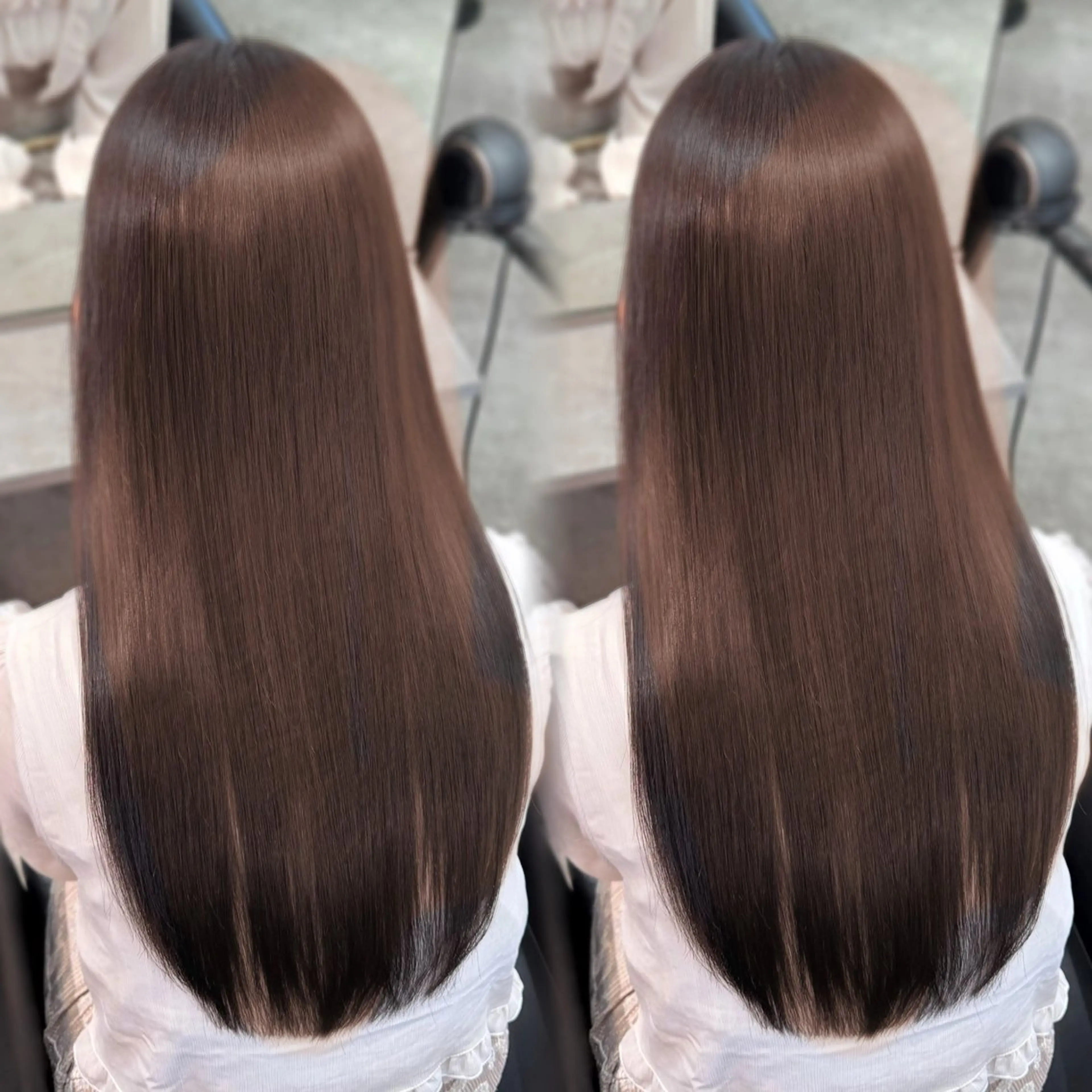 ロング カラー ベージュカラー ブリーチ 透明感カラー ブリーチなしカラー 髪質改善 ヘアカラー 新宿/髪質改善 /透け感/Sotaのヘアスタイル