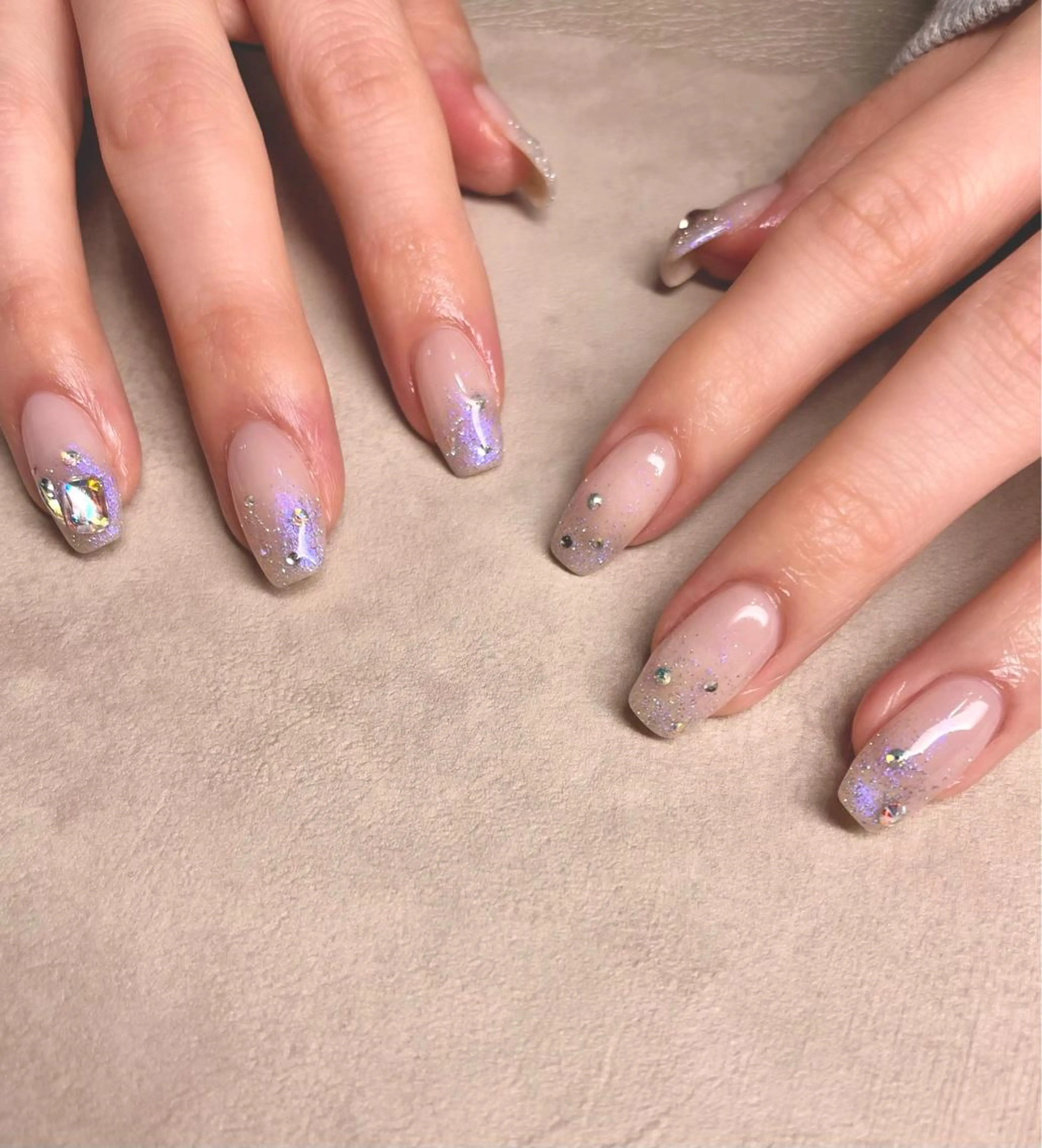 ネイル フラッシュネイル ジェルネイル ハンドネイル フットネイル with hues AYAのネイルデザイン