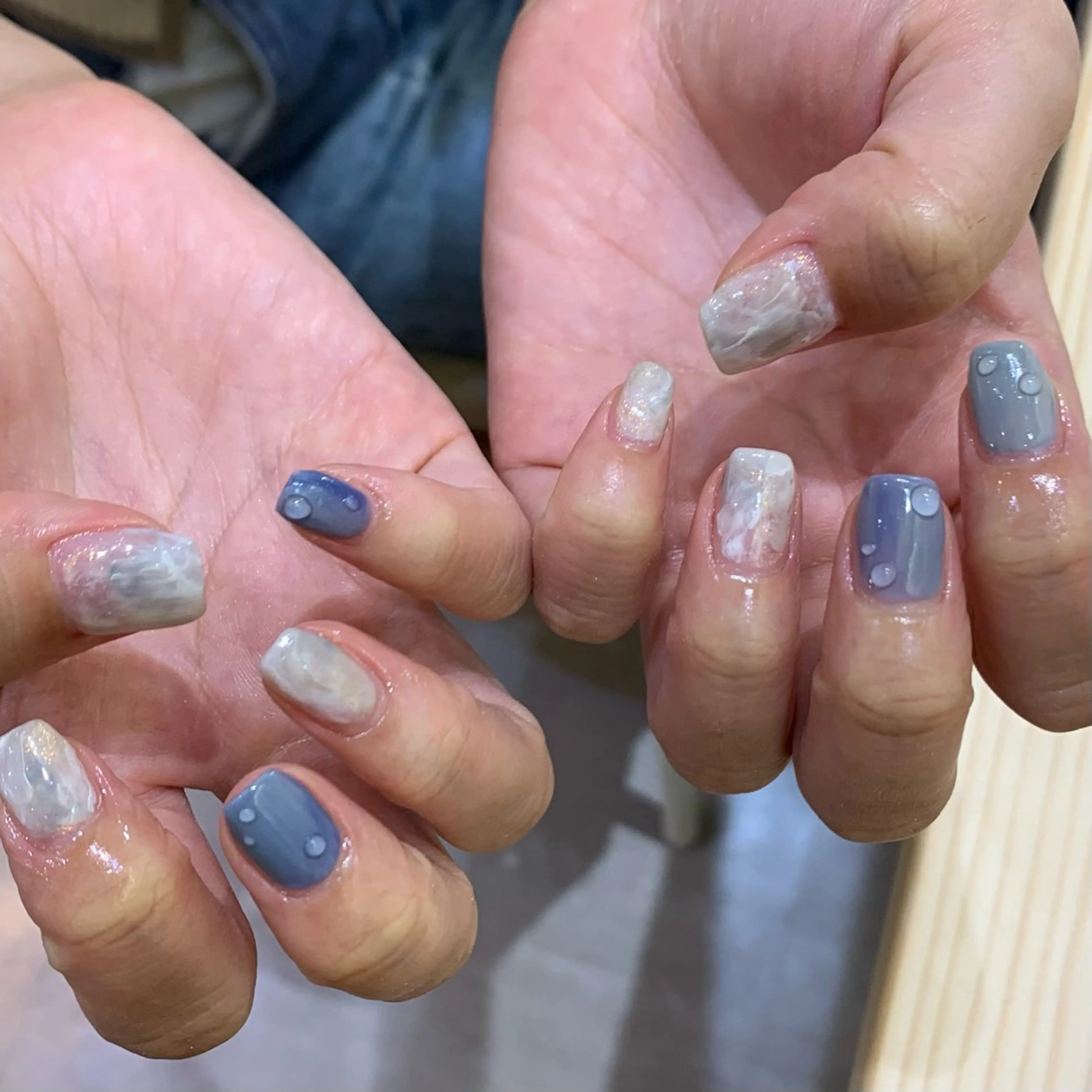 ネイル ハンドネイル YUKIMO🍎名駅 /ニュアンスのネイルデザイン