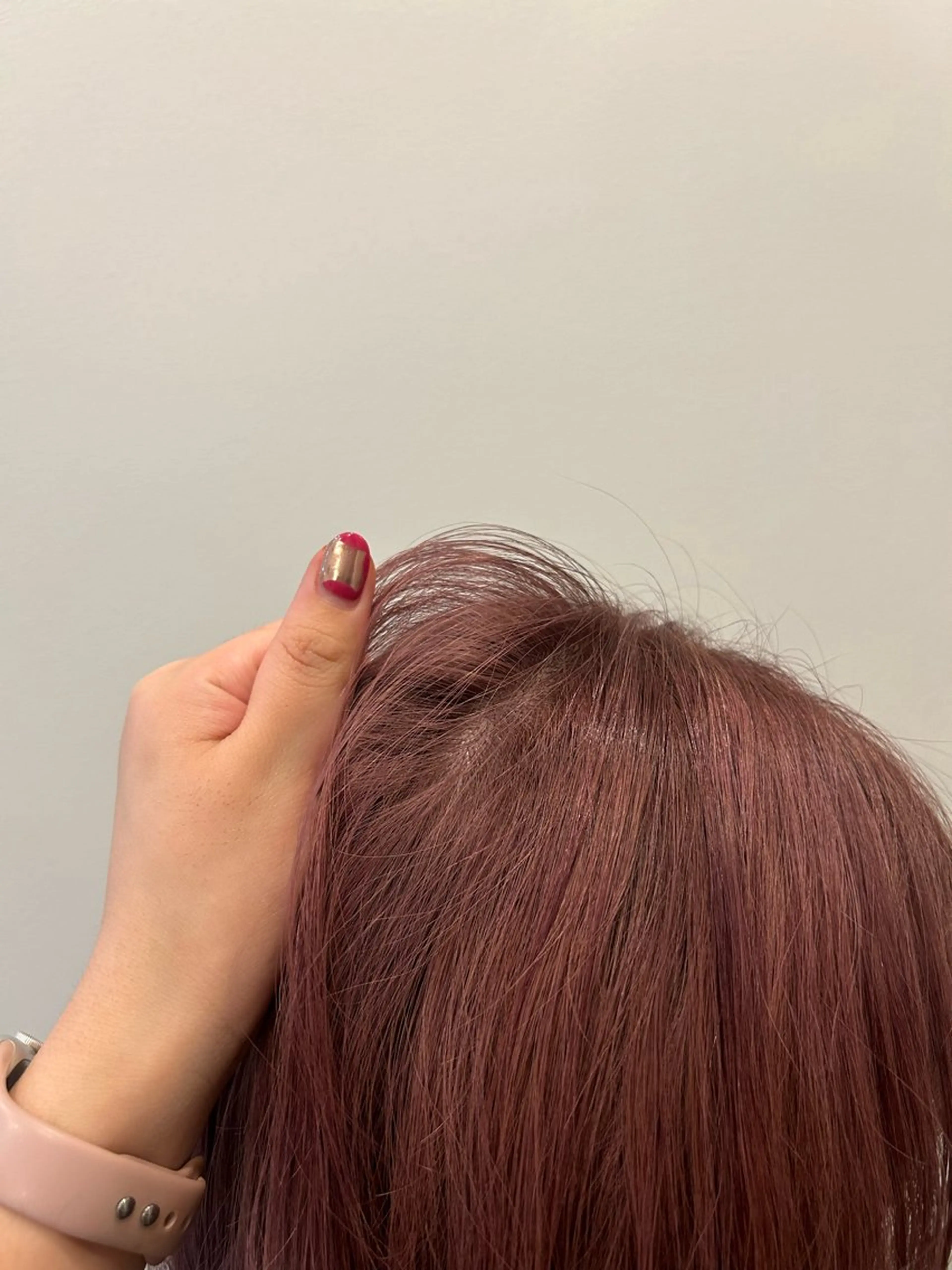 カラー ブリーチ メイ🩰 梅田/お呼ばれヘアのヘアスタイル