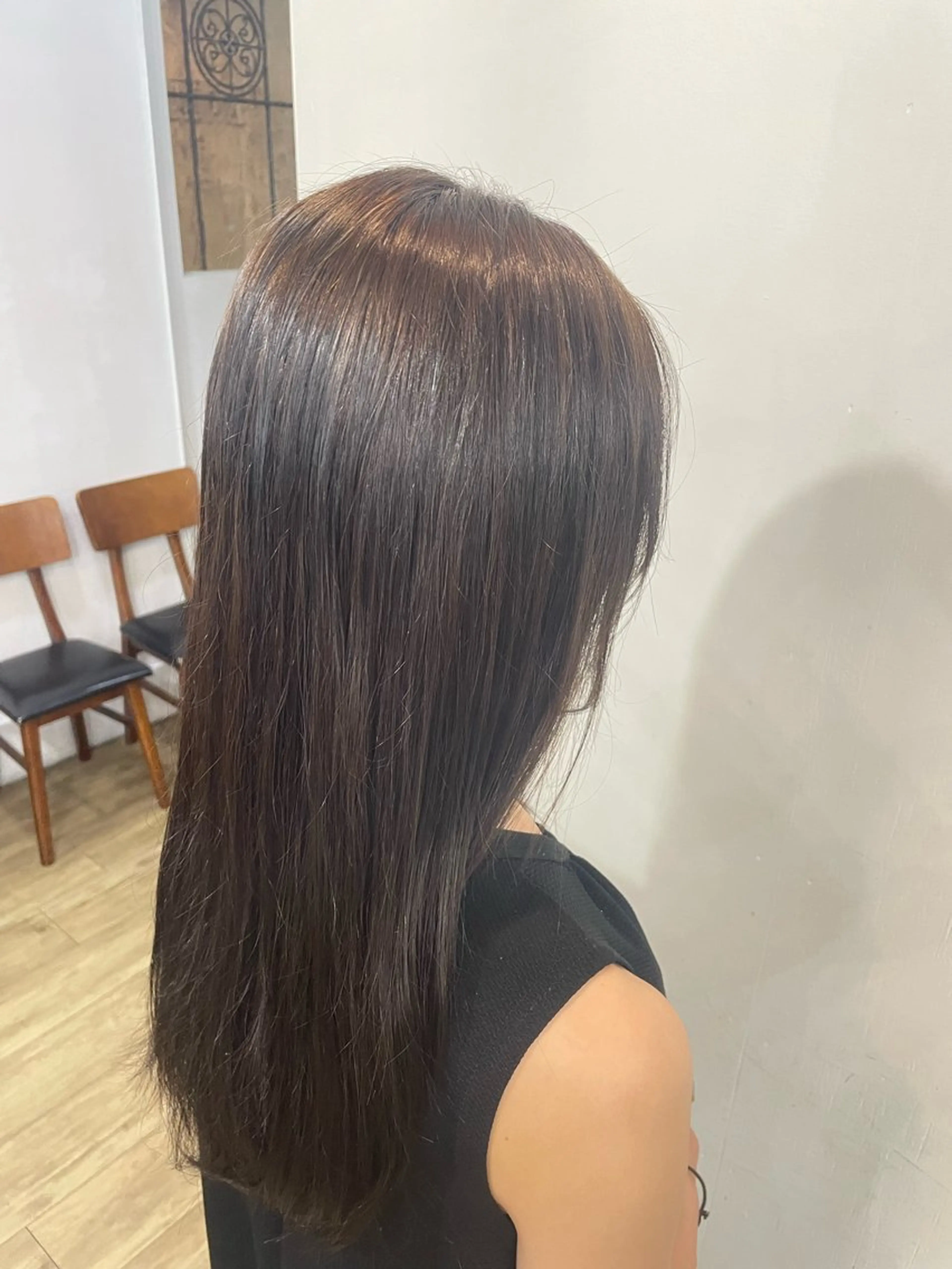 ロング ヘアカラー なな🦋／ 原宿のヘアスタイル