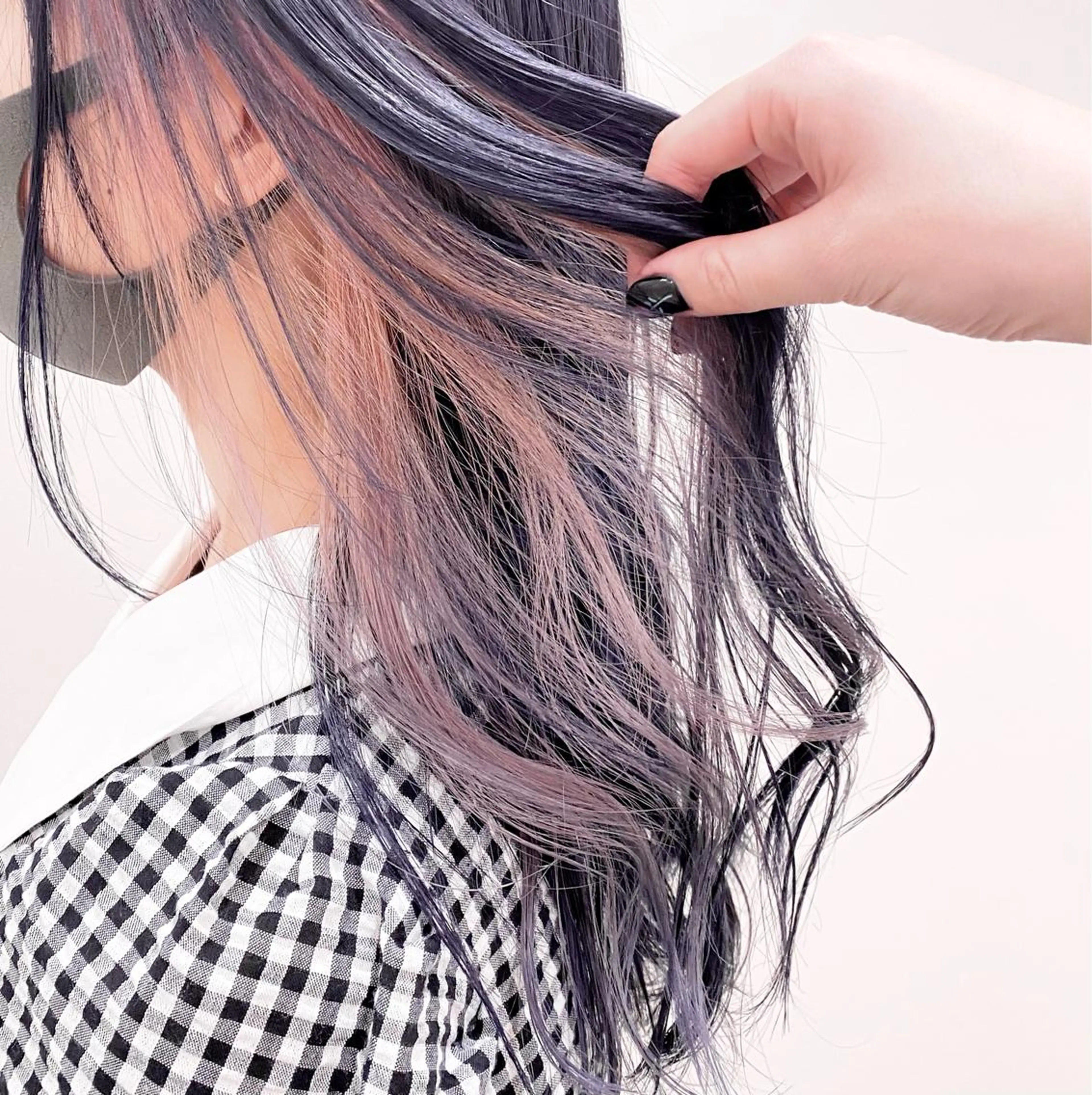 ロング カラー マンツーマン女性 美容師 奏のヘアスタイル