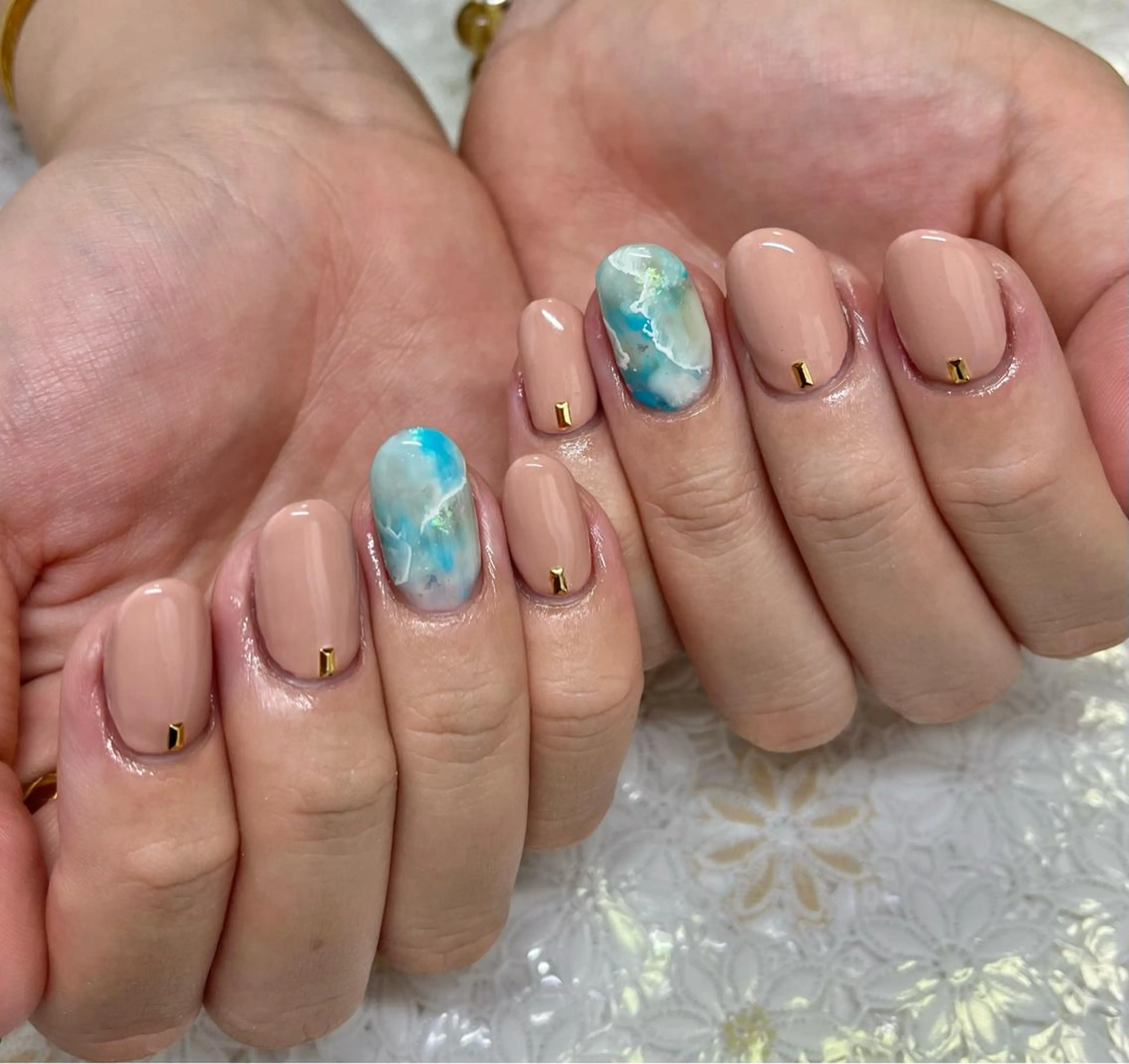 ネイル ジェルネイル 韓国ネイル パラジェル ハンドネイル nails' it...のネイルデザイン