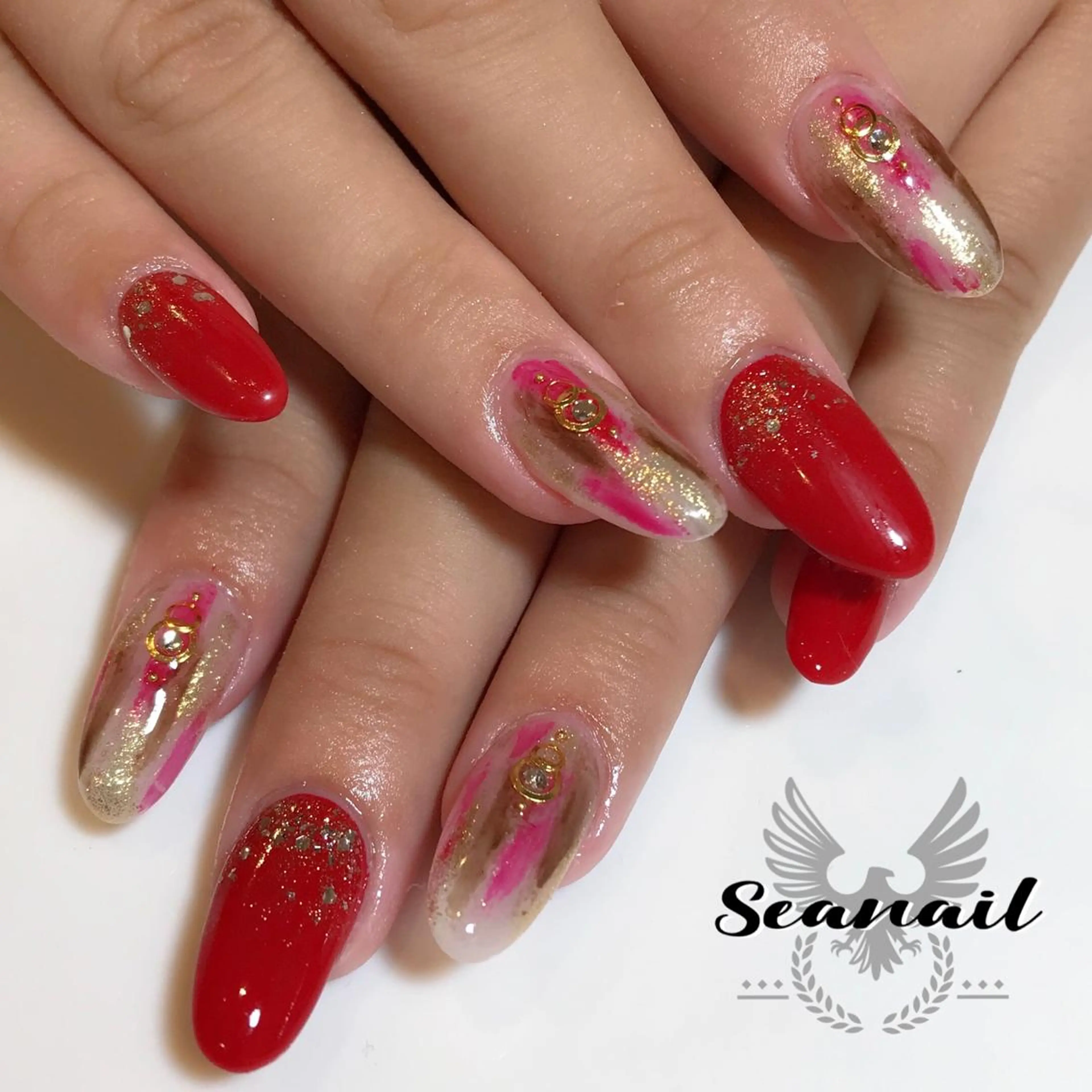 ネイル 小尾 栞のネイルデザイン