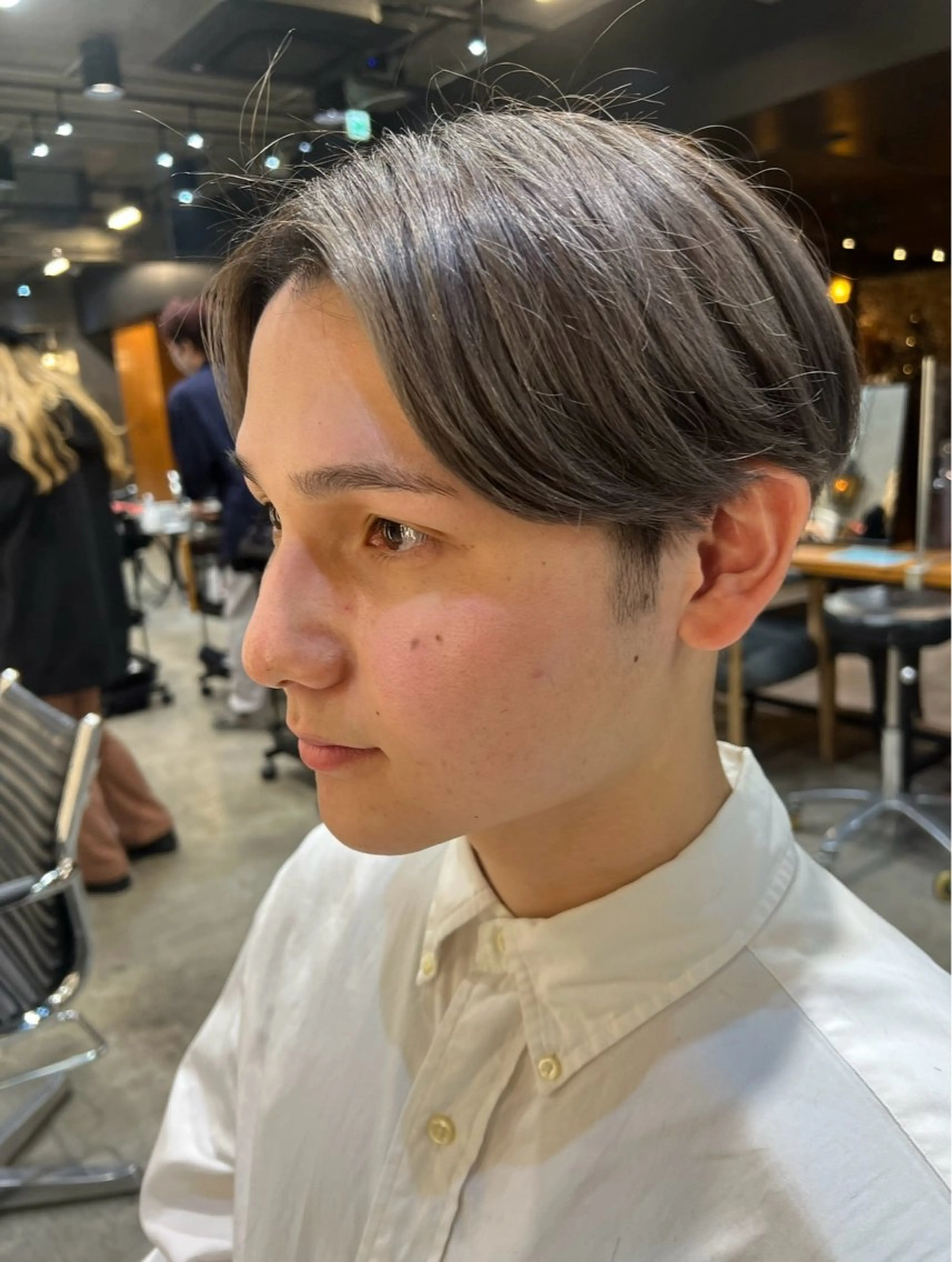 メンズ センターパート カット ヘッドスパ GO TODAY 原宿本店所属・髪質改善/縮毛矯正 /DAIKIのヘアスタイル