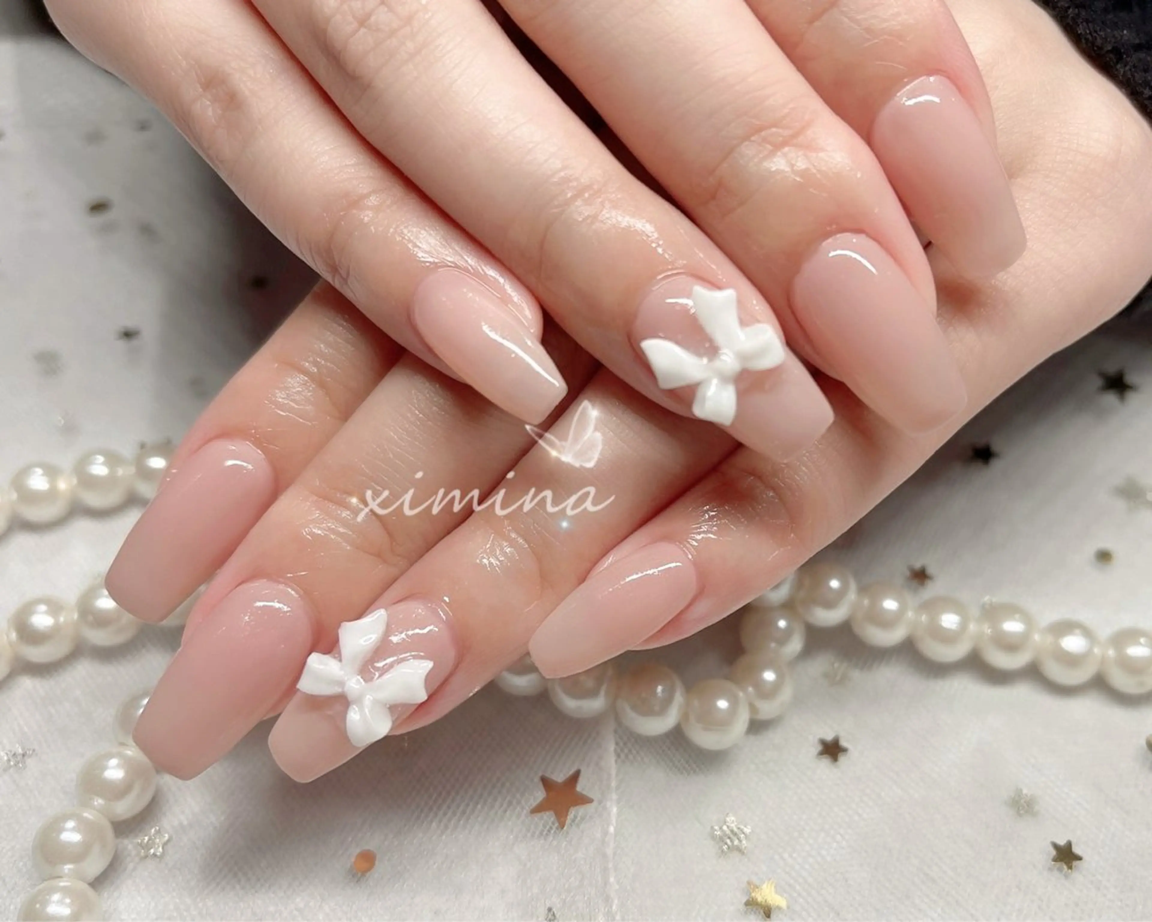 ネイル ハンドネイル ximina ネイルサロン北堀江のネイルデザイン
