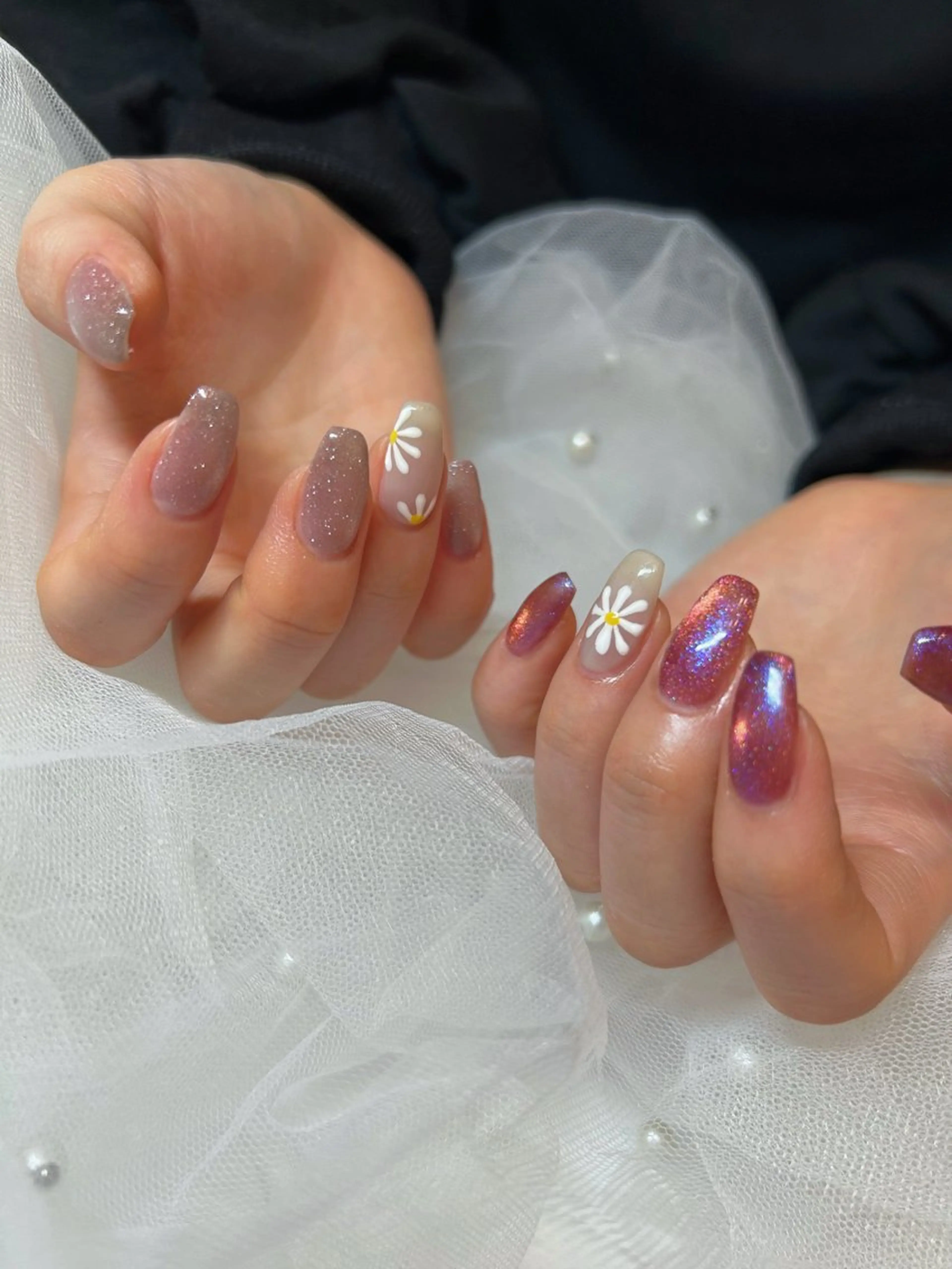 ネイル ハンドネイル takara nail所属・takara射水高岡 マグネット韓国ポップのネイルデザイン