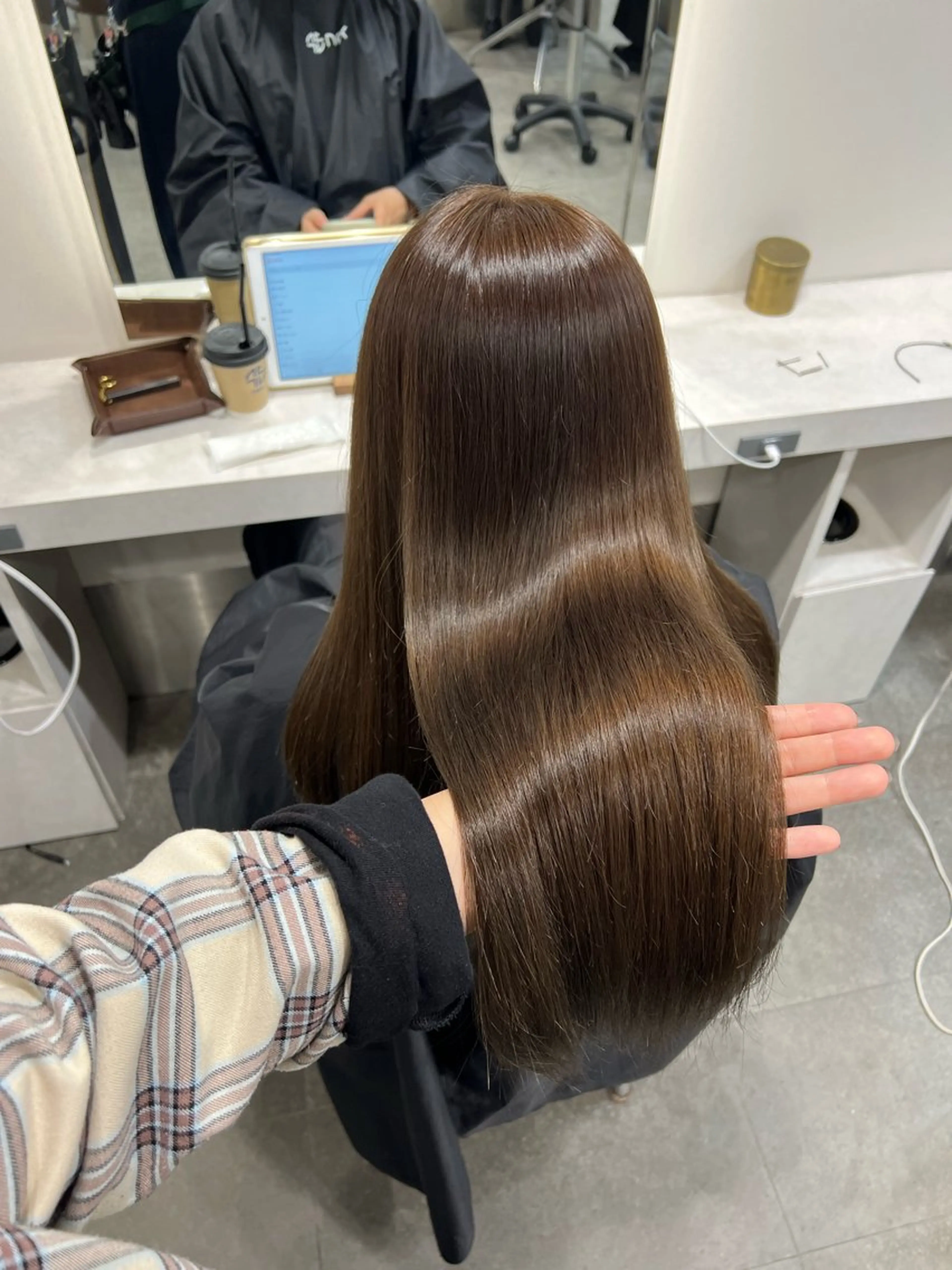 ロング ヘアカラー パーマ特化 /ヒナのヘアスタイル