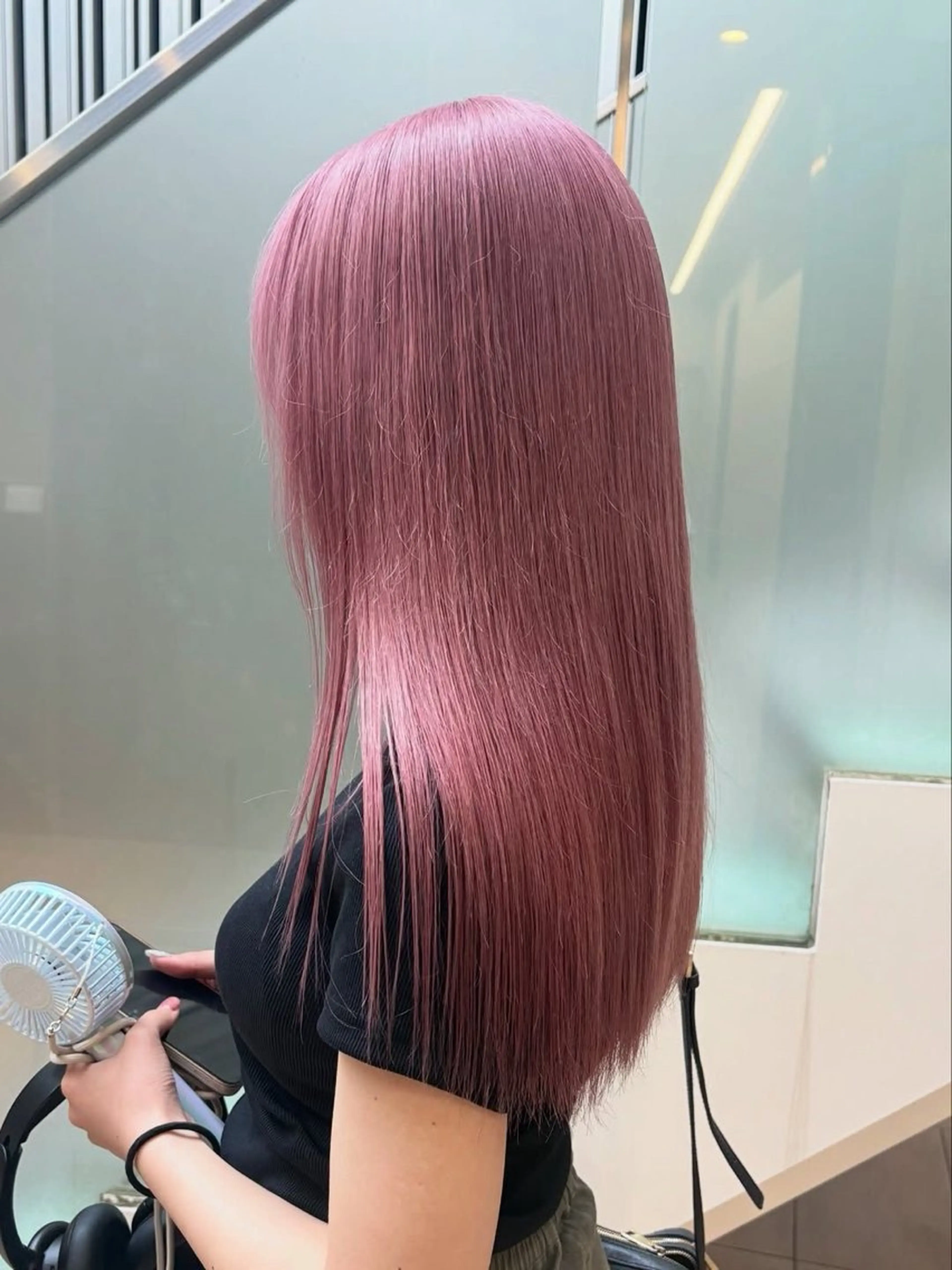 カラー ヘアカラー ヘアセット ンジハ えみのヘアスタイル