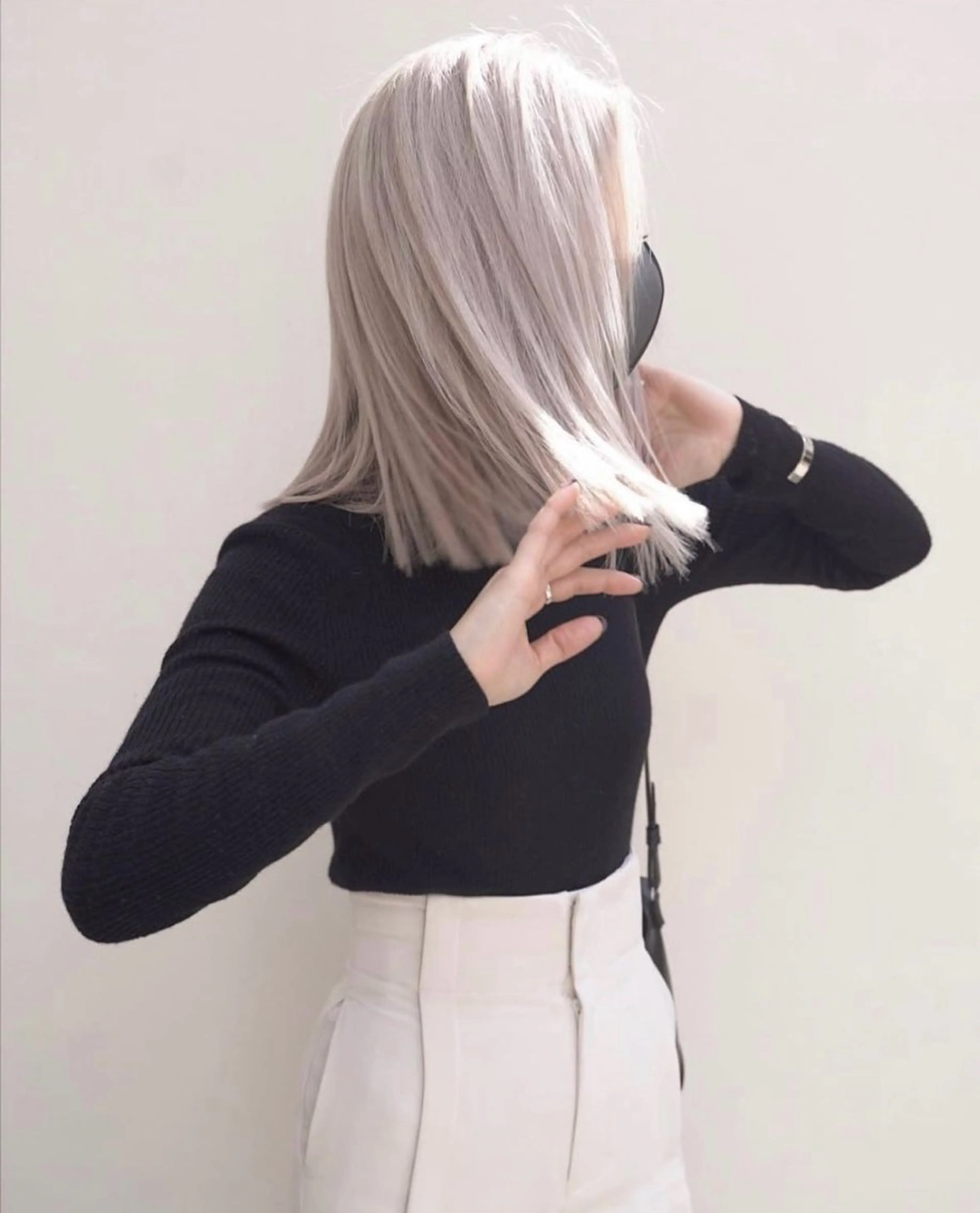 ミディアム カラー ハイトーンカラー 【ALTLA 吹田】 ハイトーン MUUのヘアスタイル