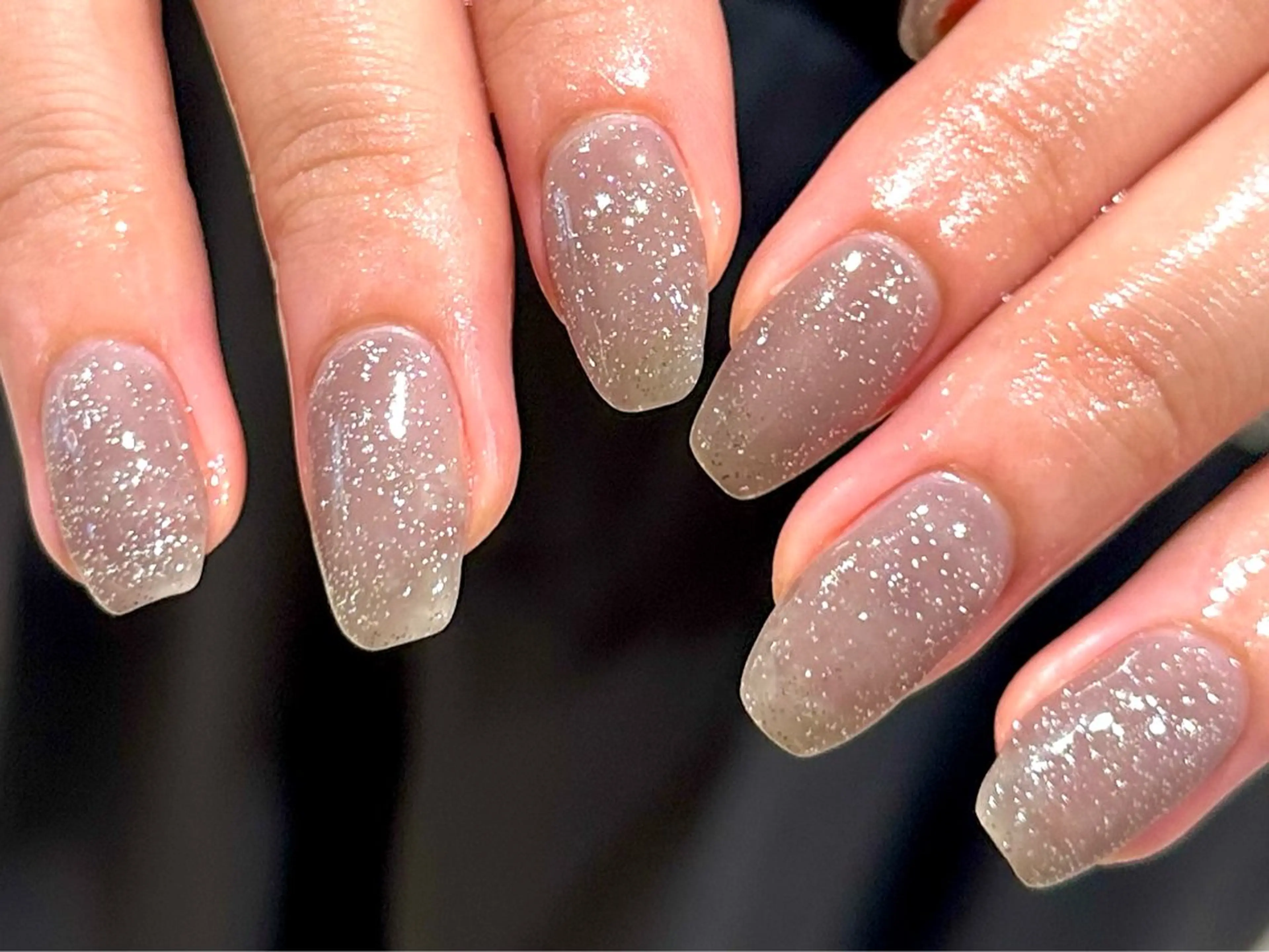 ネイル ラメ(グリッター) ハンドネイル kano🫧 指名No.1💫のネイルデザイン