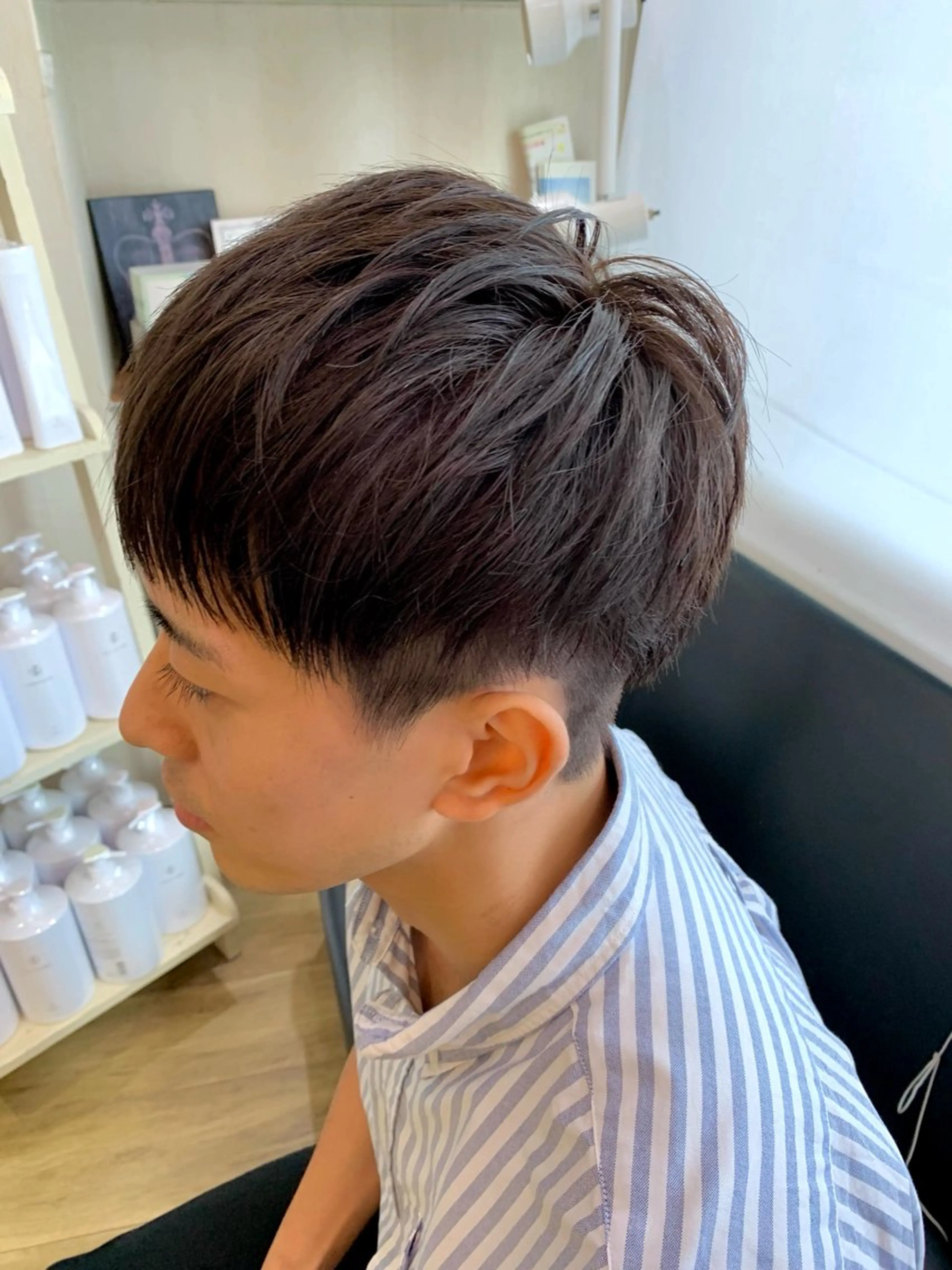 メンズカット　マッシュ※シャンプー付の写真