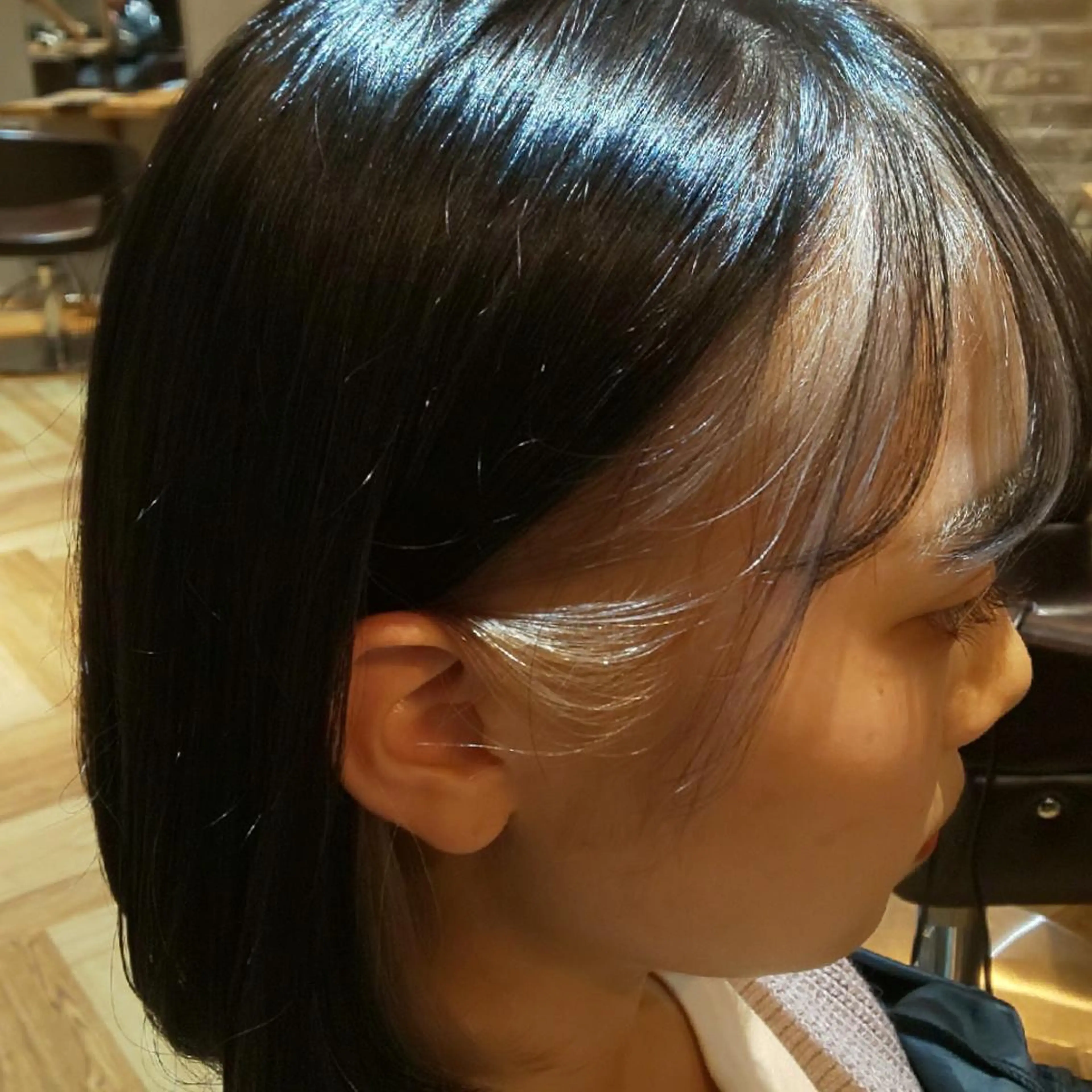 ショート カラー アディクシーカラー バレイヤージュ ベージュカラー ブリーチ ケアブリーチ カット ヘアカラー トリートメント TOCCA　 HARUKA　のヘアスタイル