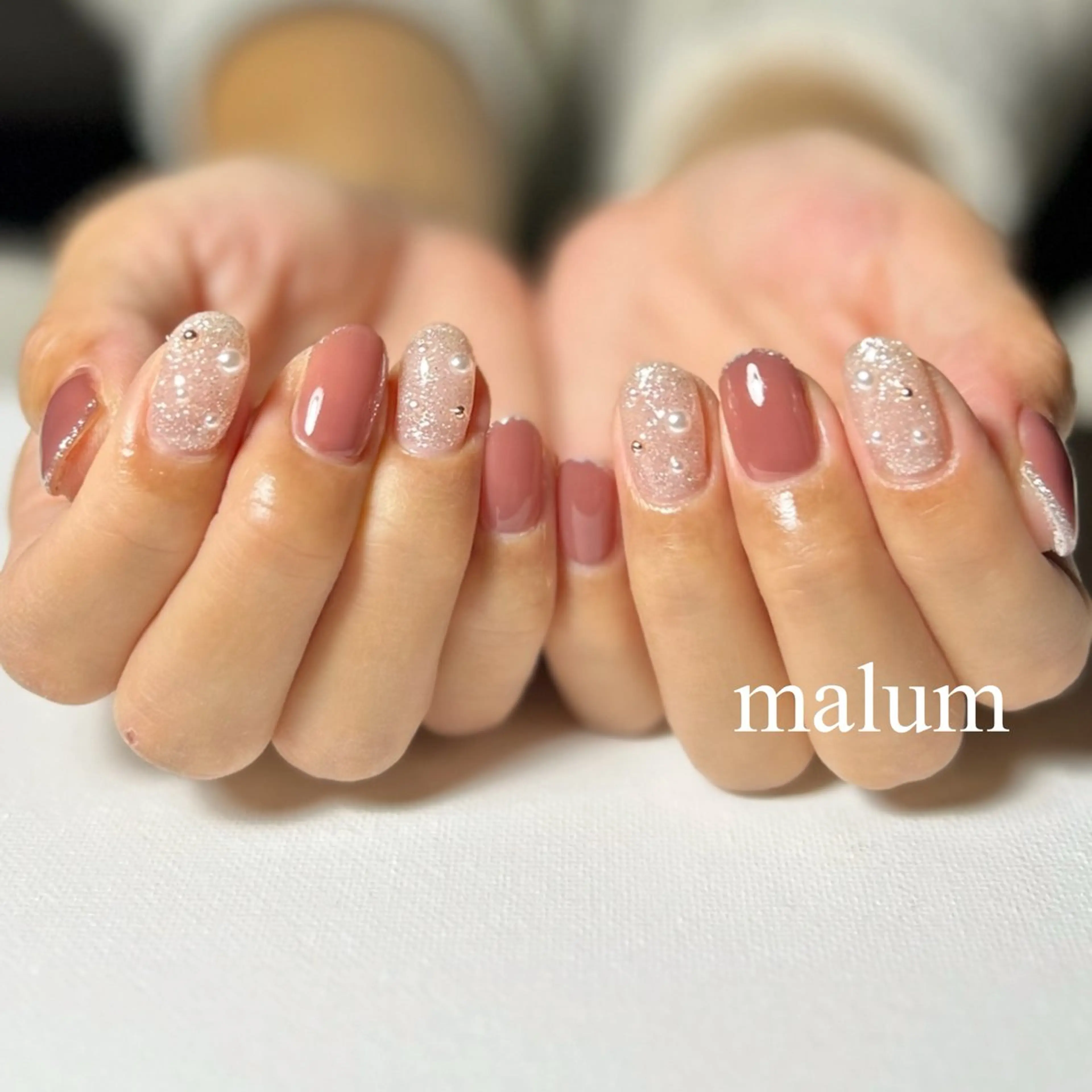 ネイル ハンドネイル malum nailのネイルデザイン
