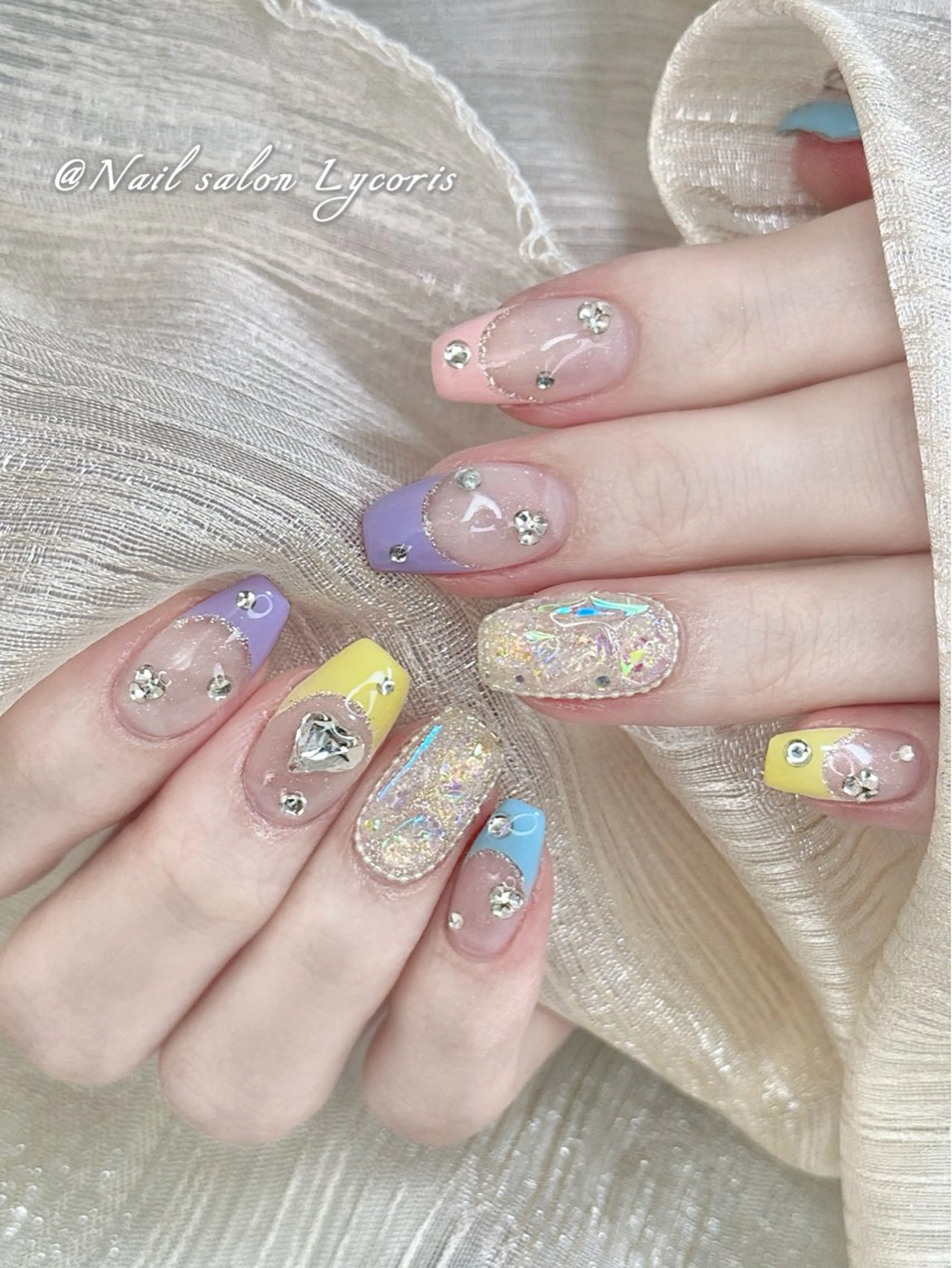 ネイル ハンドネイル Nail salon Lycoris キキのネイルデザイン