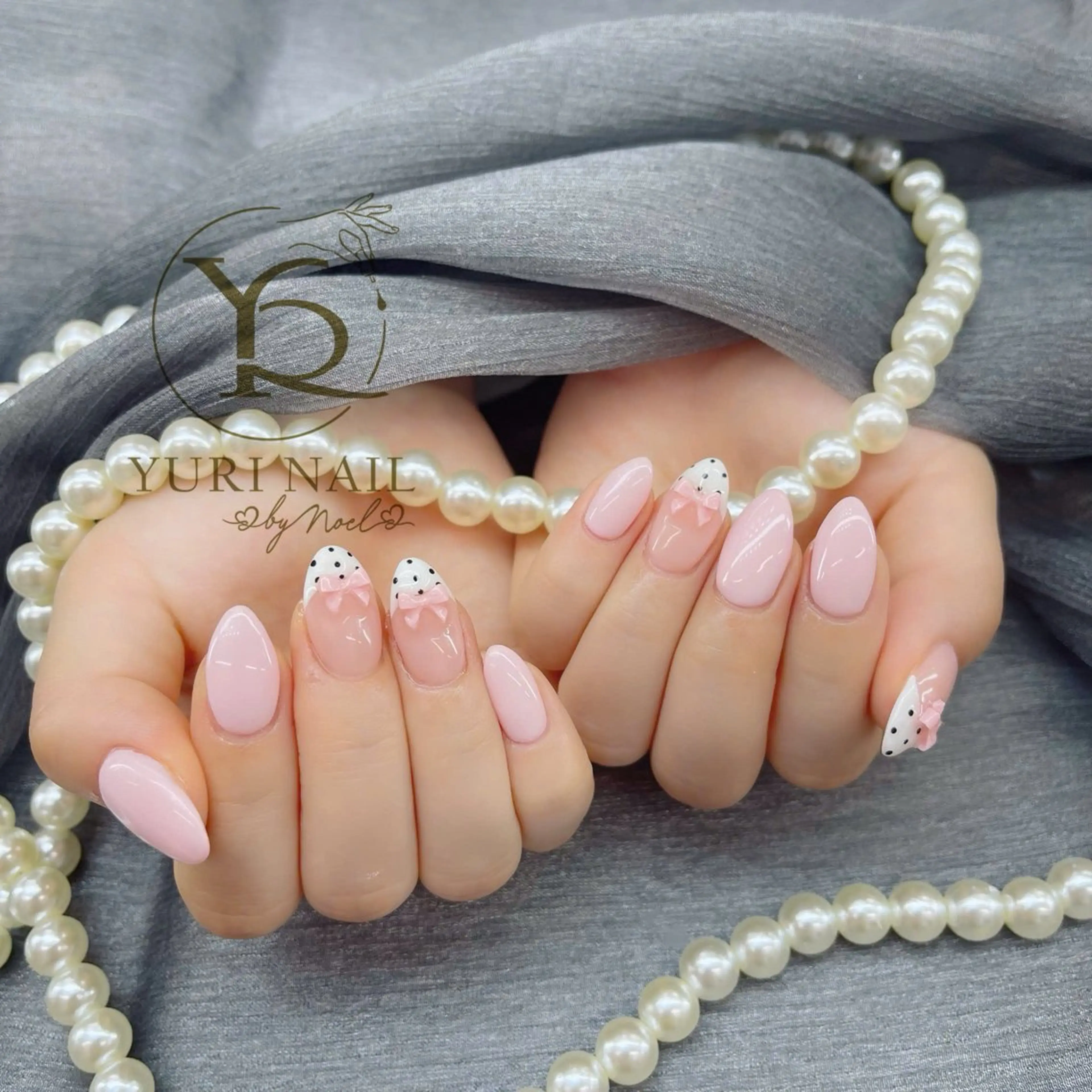 ネイル チークネイル フットネイル フレンチネイル グラデーション キラキラネイル ハンドネイル フットネイル ハンドケア YURI Nail Funabashiのネイルデザイン