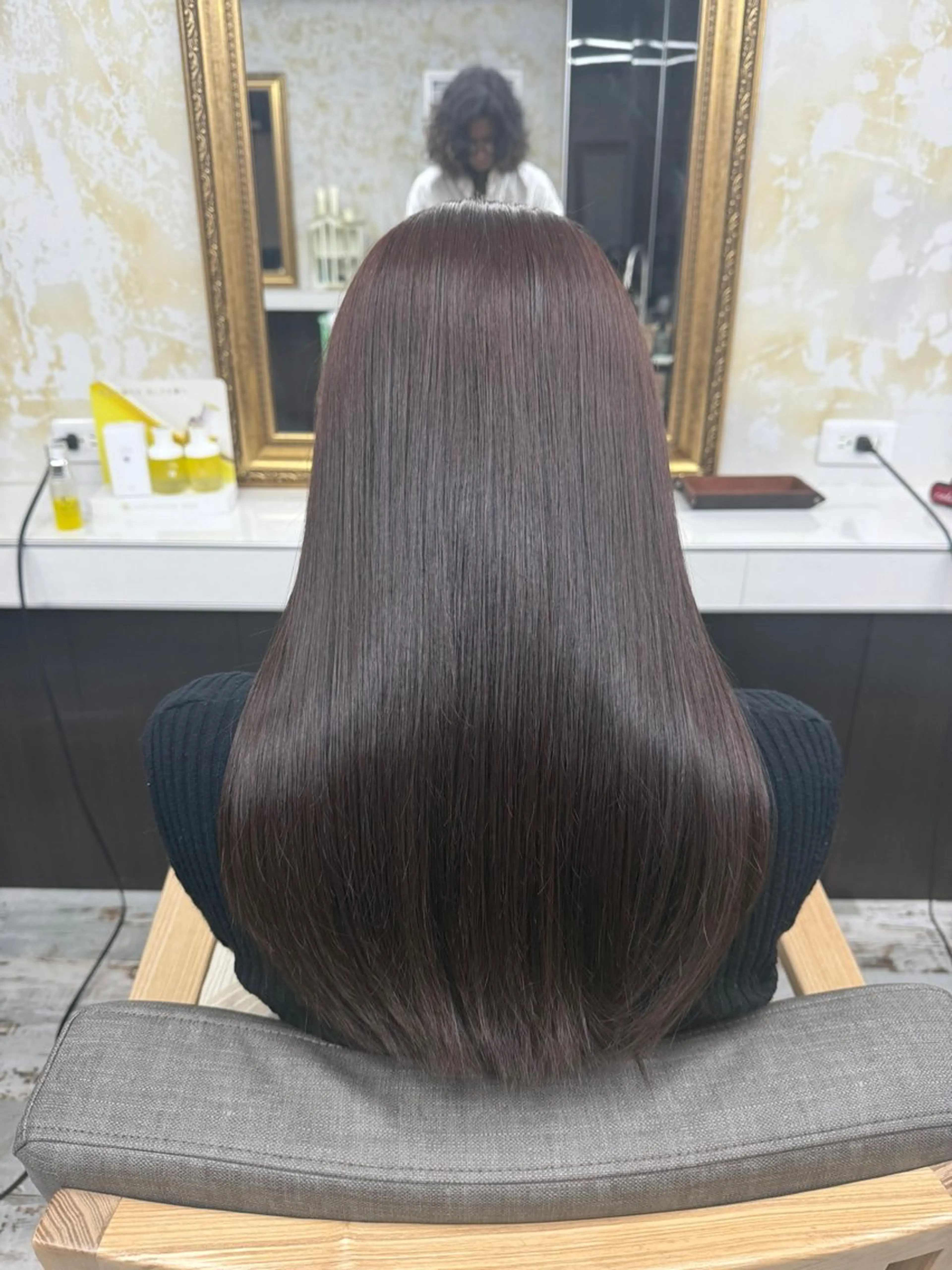 カラー✂︎髪質改善トリートメントの写真