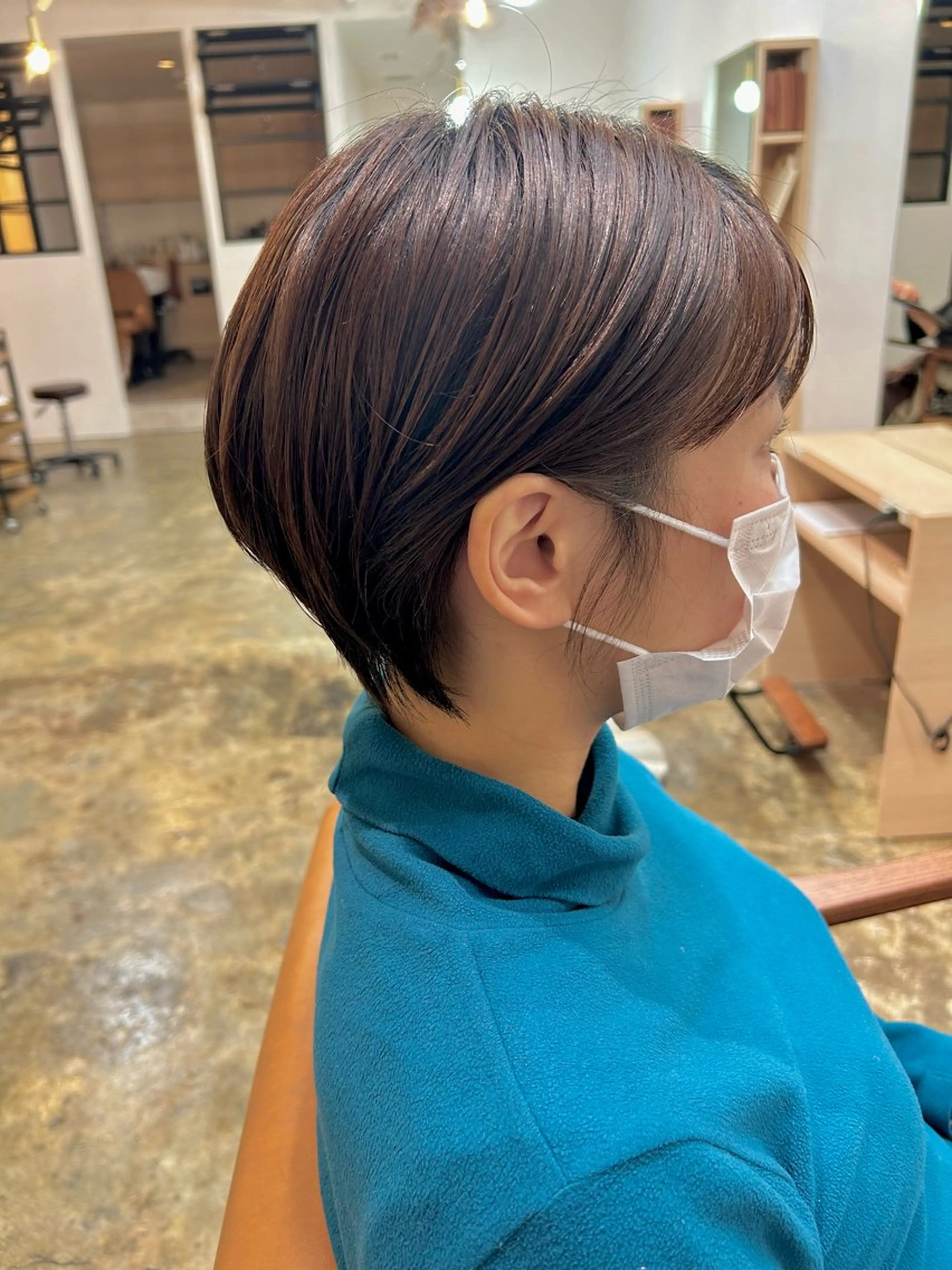 ショート スギ リンカのヘアスタイル