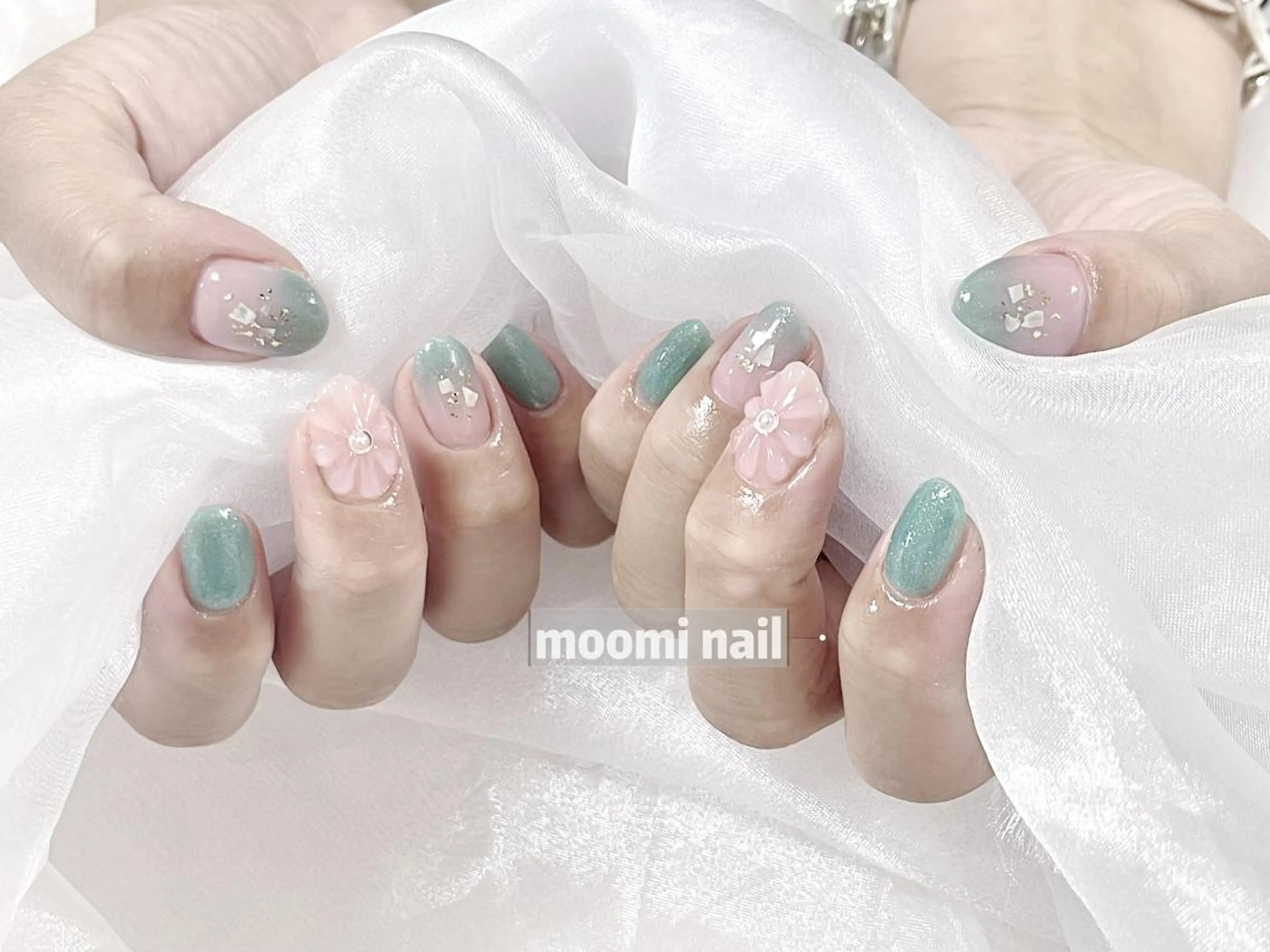 ネイル ハンドネイル moomi nail スカルプ専門のネイルデザイン