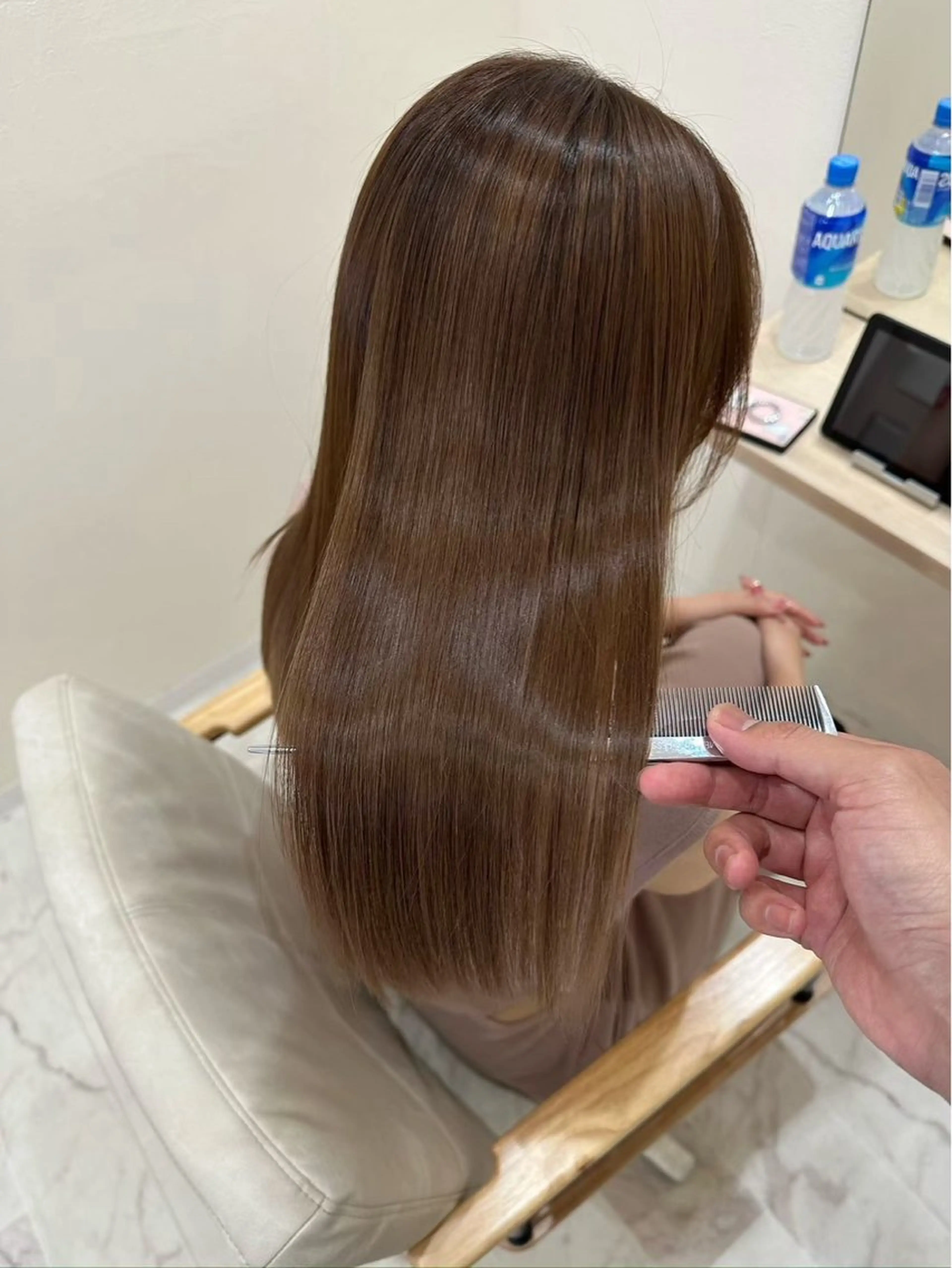 【ミニモ学割✨️】似合わせカット✂️+髪質改善トリートメント🌈ᵕ̈艶髪/美髪/レイヤー/ボブ/ロングの写真