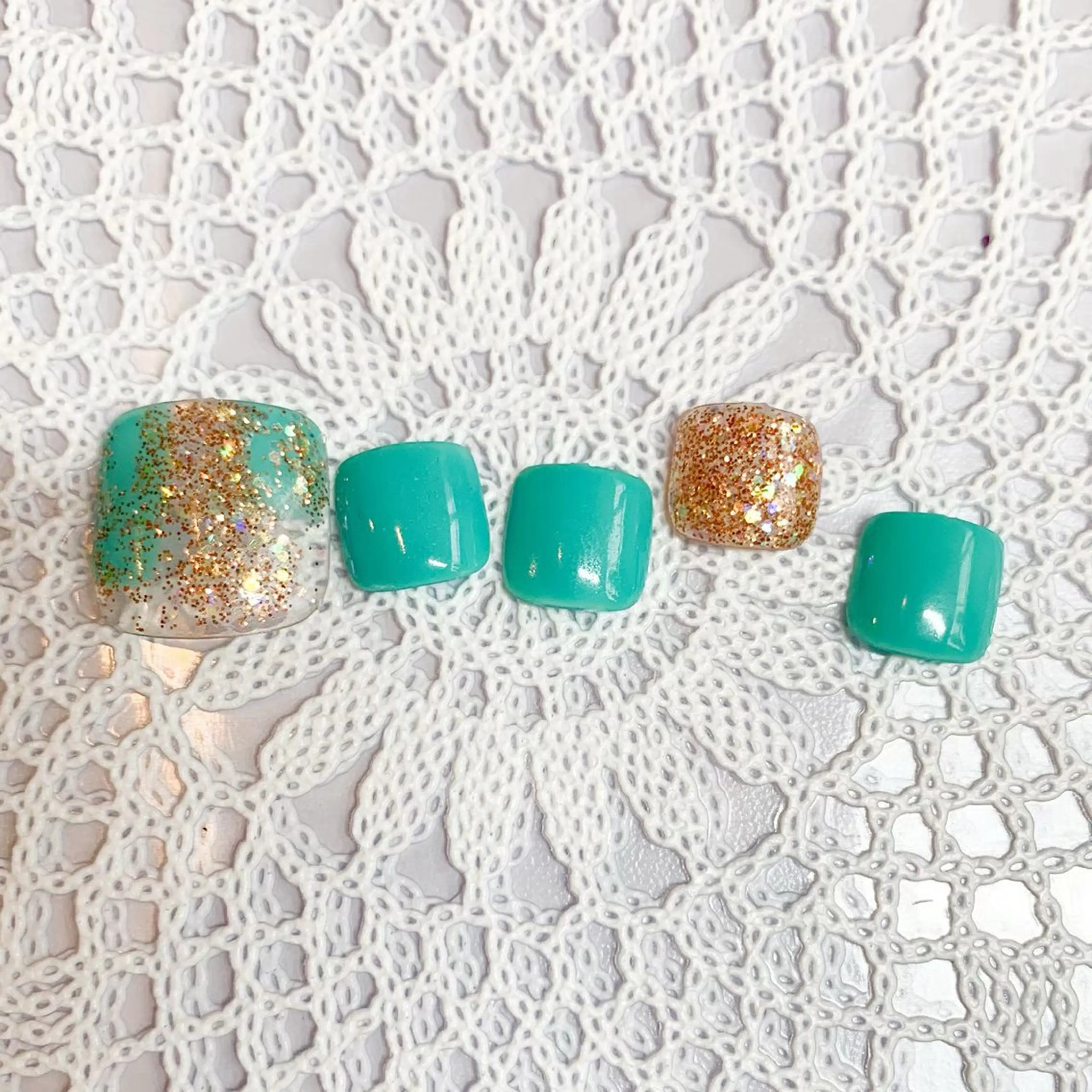 ネイル フットネイル TiaryNail 💎Kのネイルデザイン