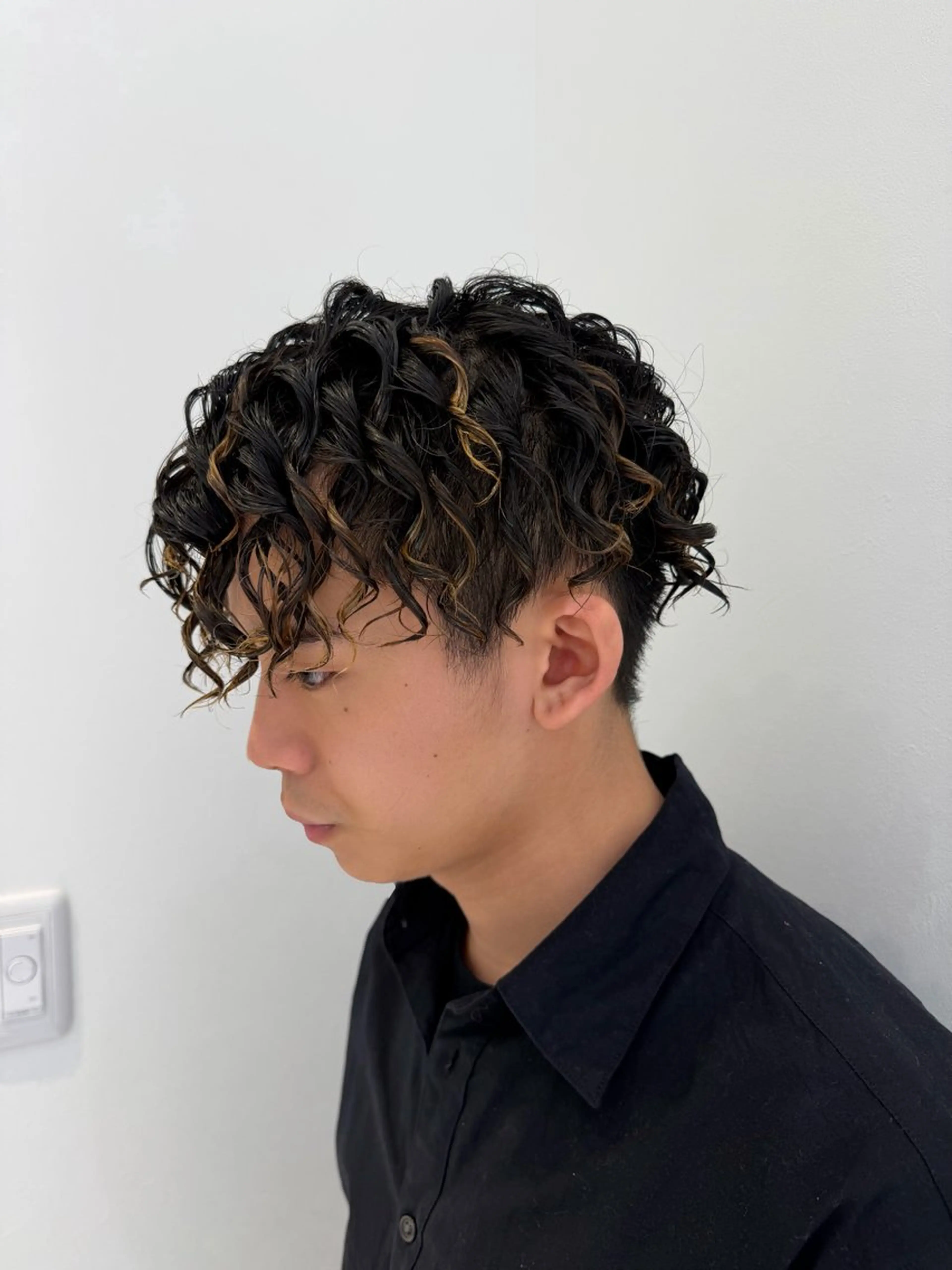 パーマ カット パーマ 常原悠希 メンズ特化のヘアスタイル