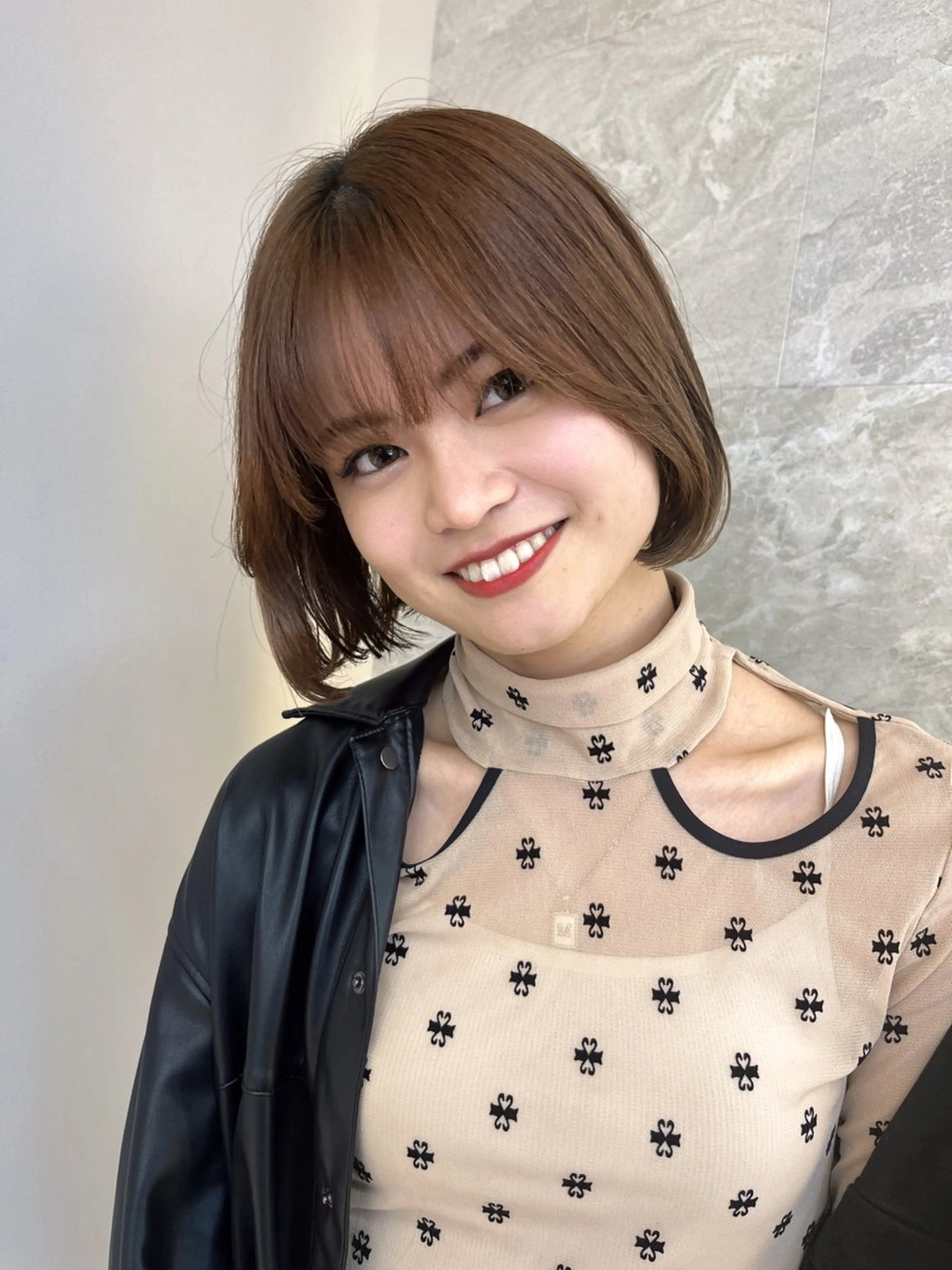 ショート カラー 池袋/似合わせ/縮毛 髪質改善【ugen】のヘアスタイル