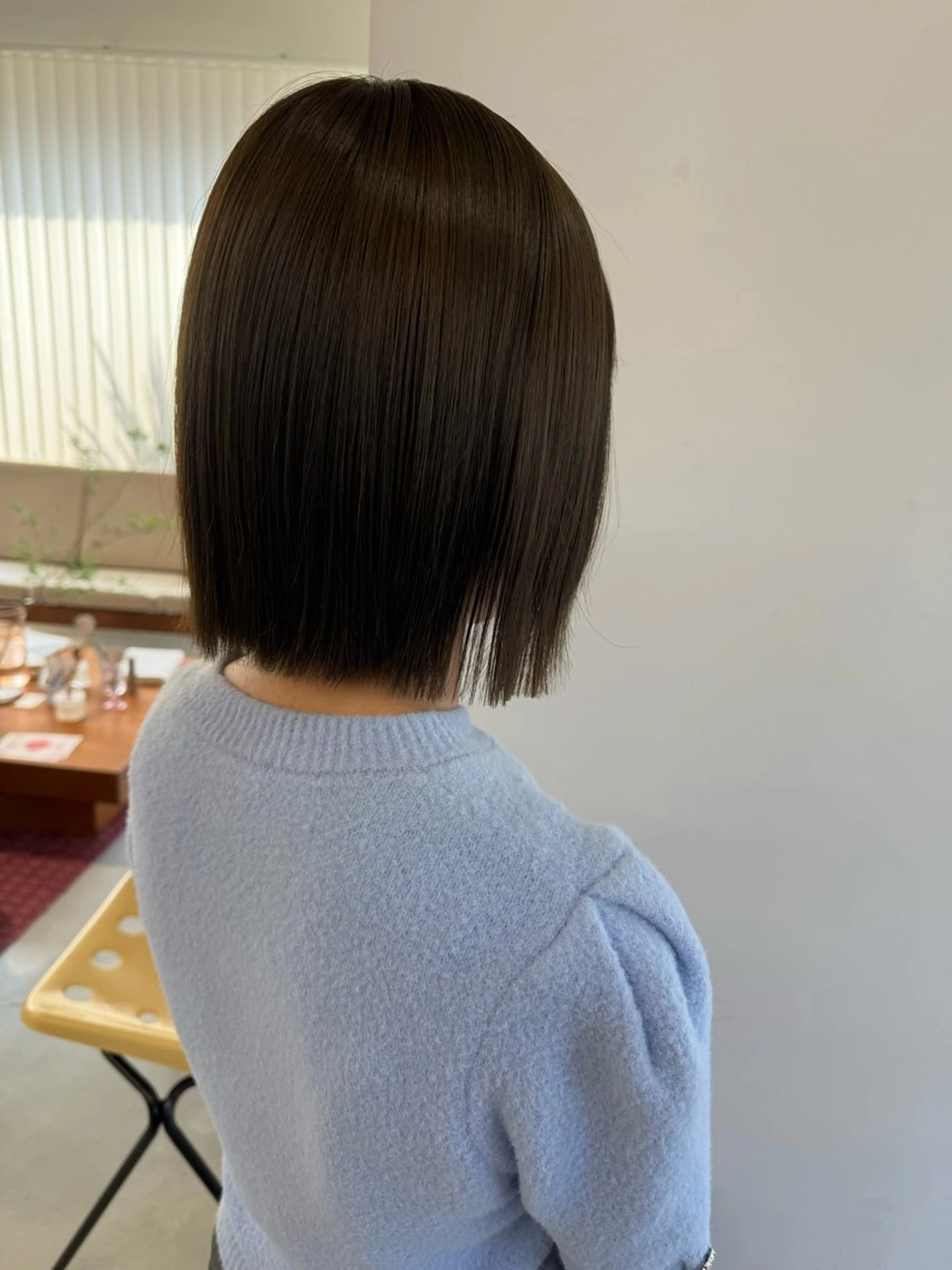 ミディアム カラー ベージュカラー オリーブベージュ カット ヘアカラー まなみ/ PORT SALONのヘアスタイル